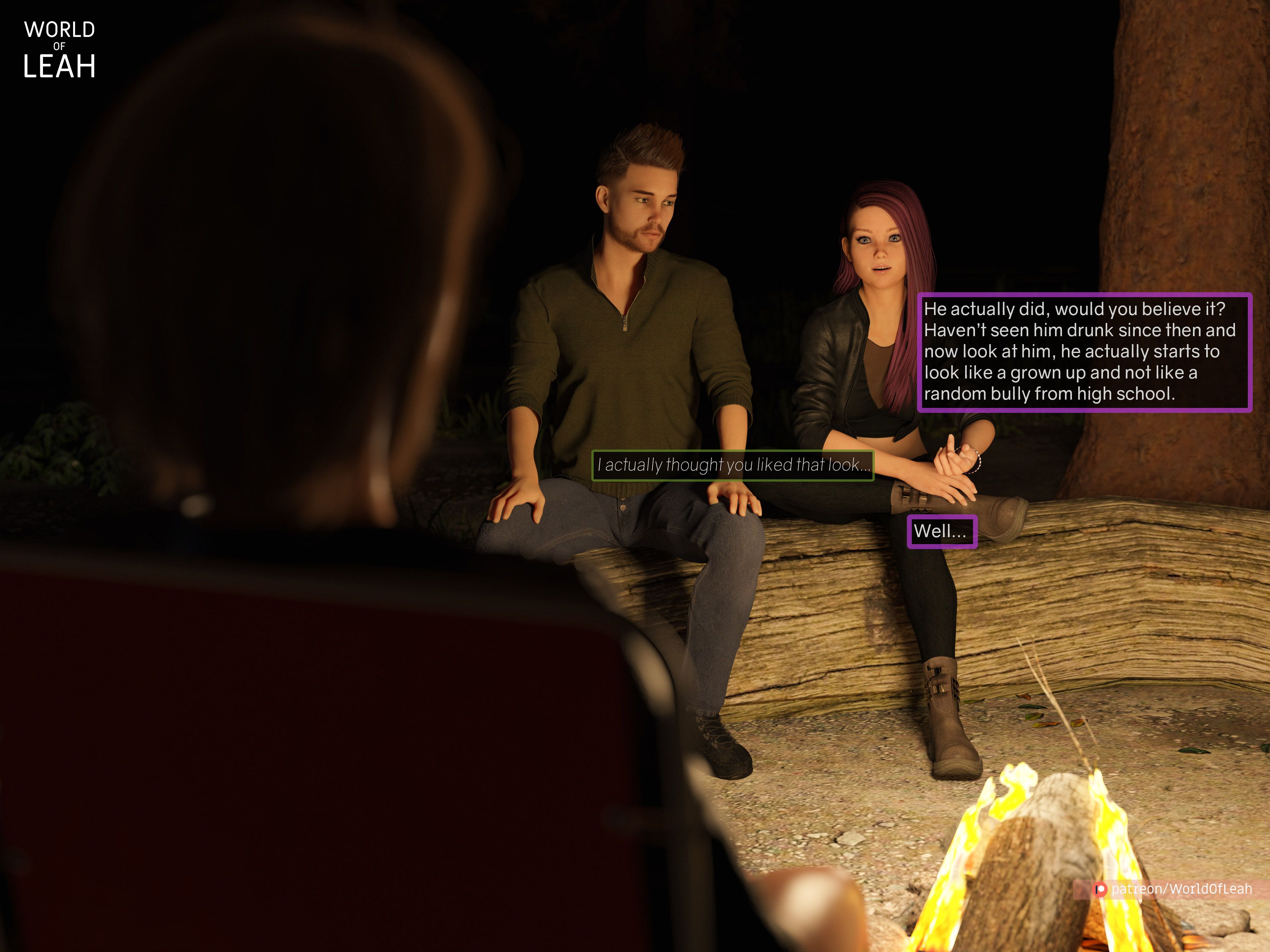 World Of Leah 3.1 . Lewd Camping - [World Of Leah] – page 2