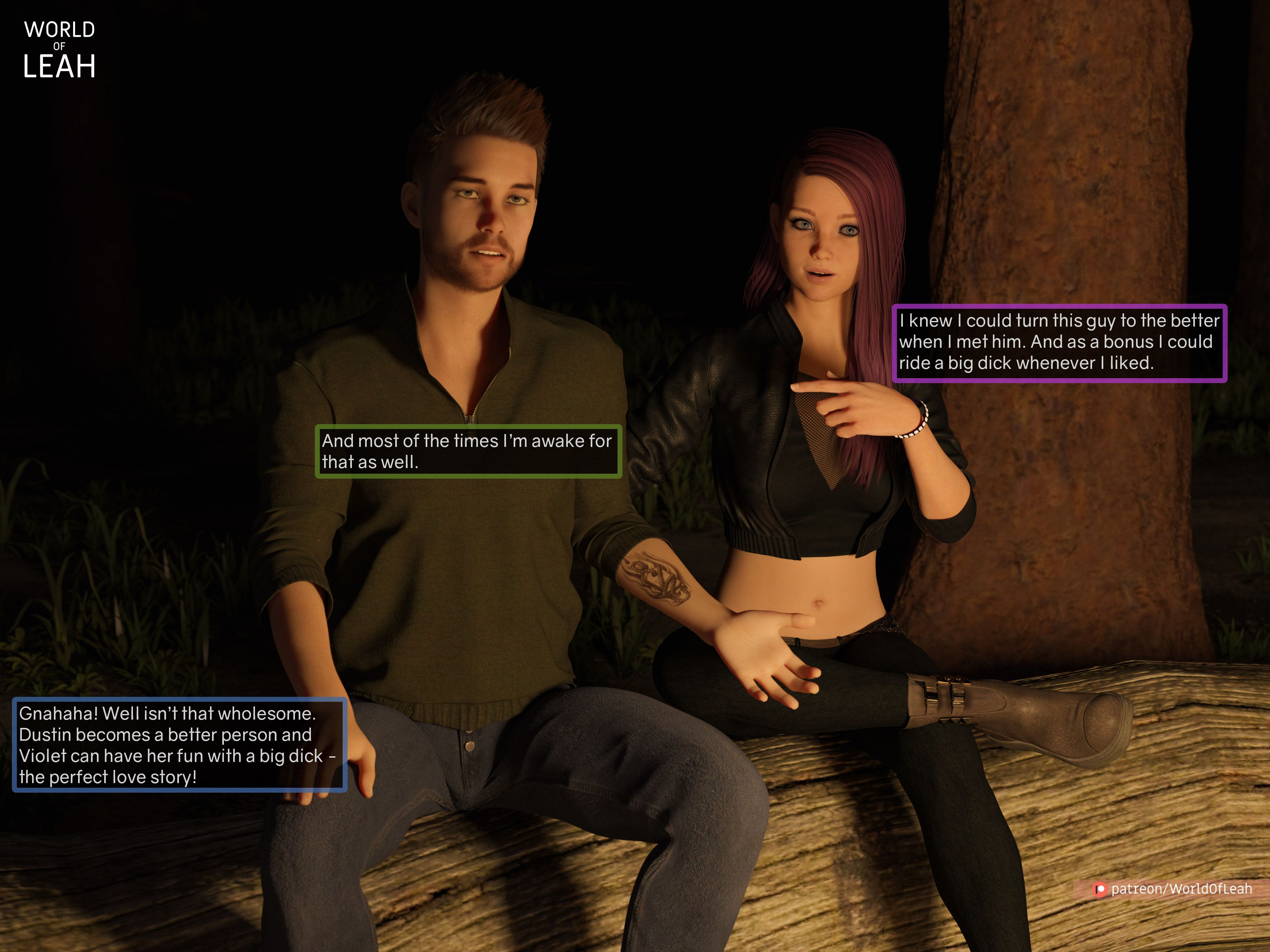 World Of Leah 3.1 . Lewd Camping - [World Of Leah] – page 4