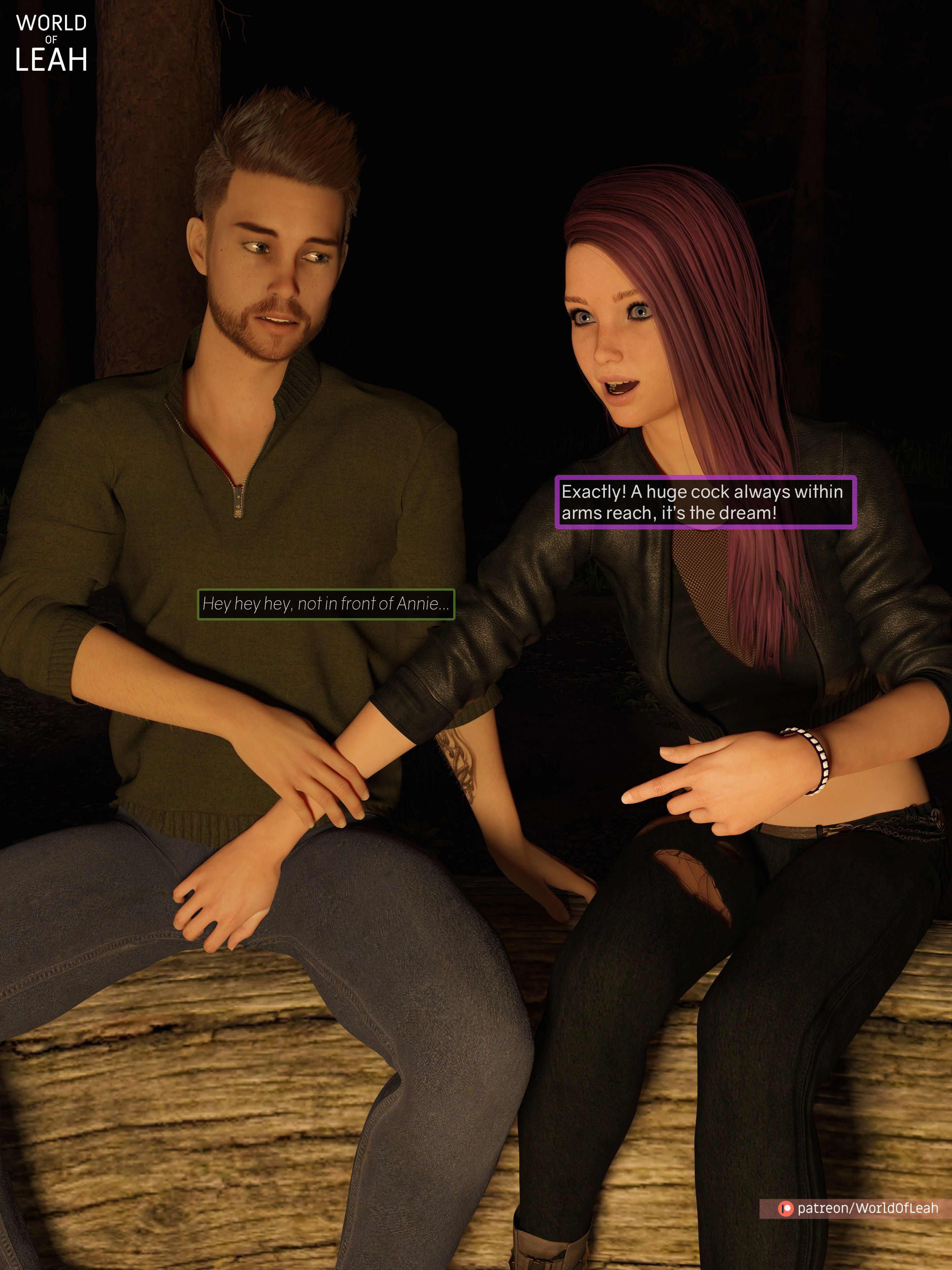 World Of Leah 3.1 . Lewd Camping - [World Of Leah] – page 5