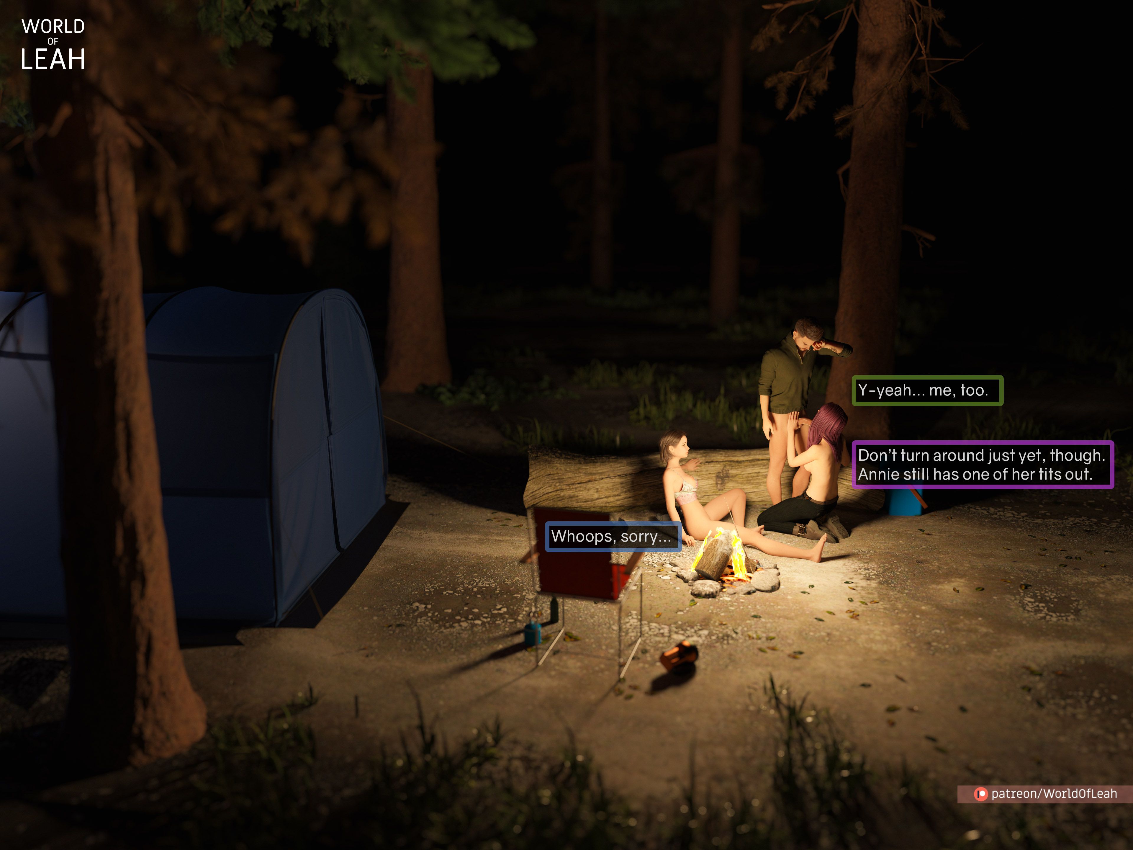 World Of Leah 3.1 . Lewd Camping - [World Of Leah] – page 57