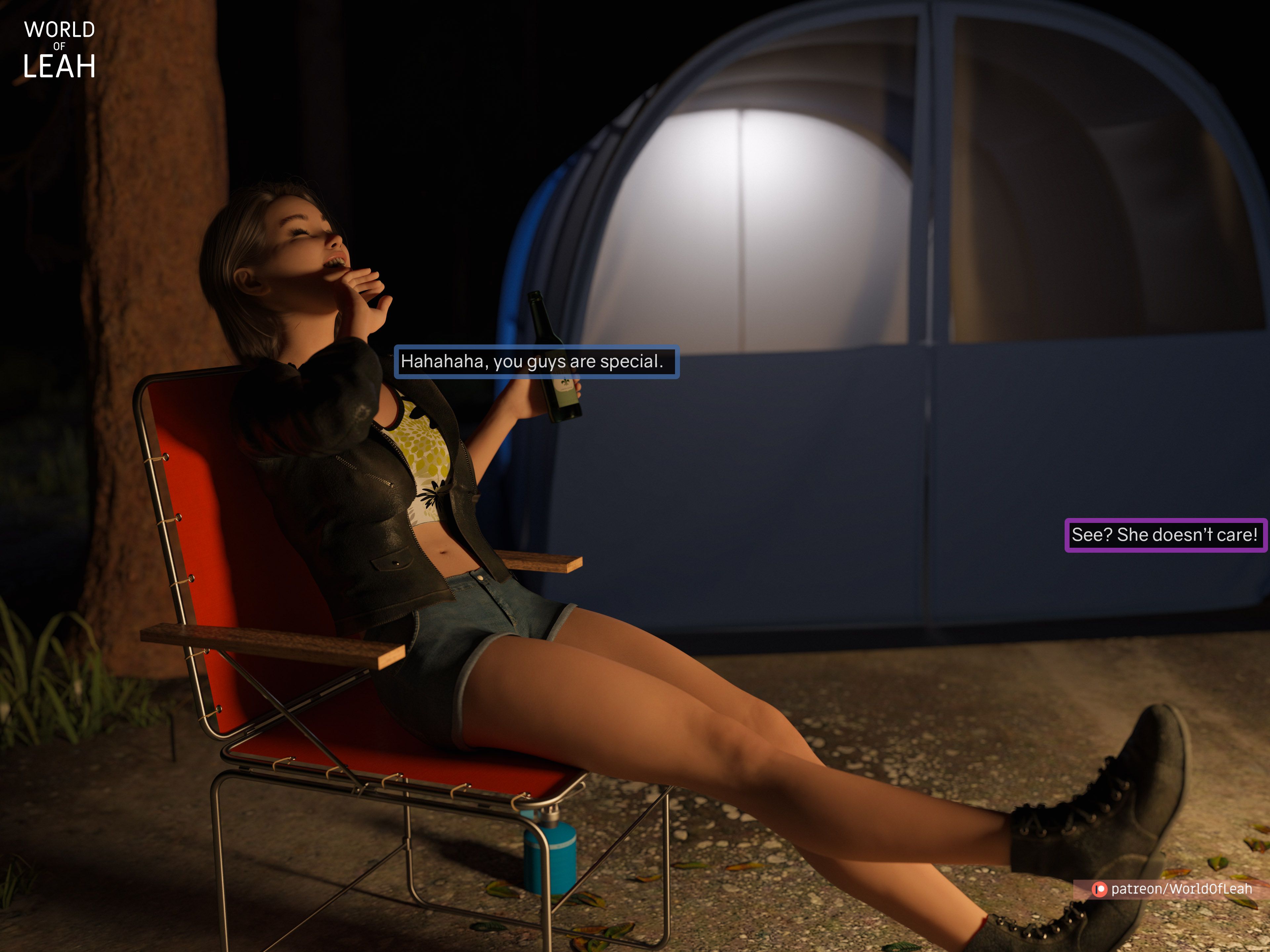 World Of Leah 3.1 . Lewd Camping - [World Of Leah] – page 6