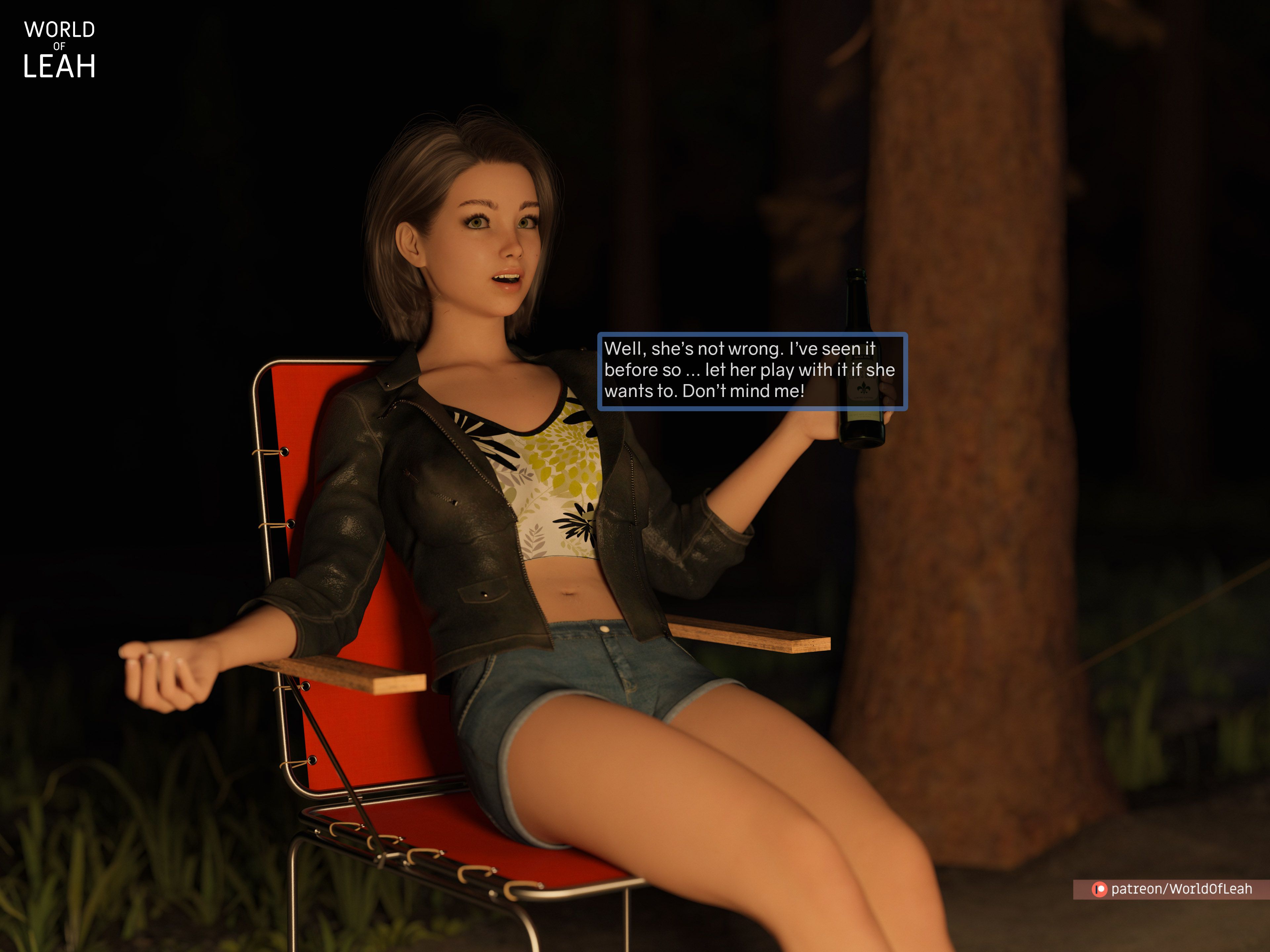 World Of Leah 3.1 . Lewd Camping - [World Of Leah] – page 8