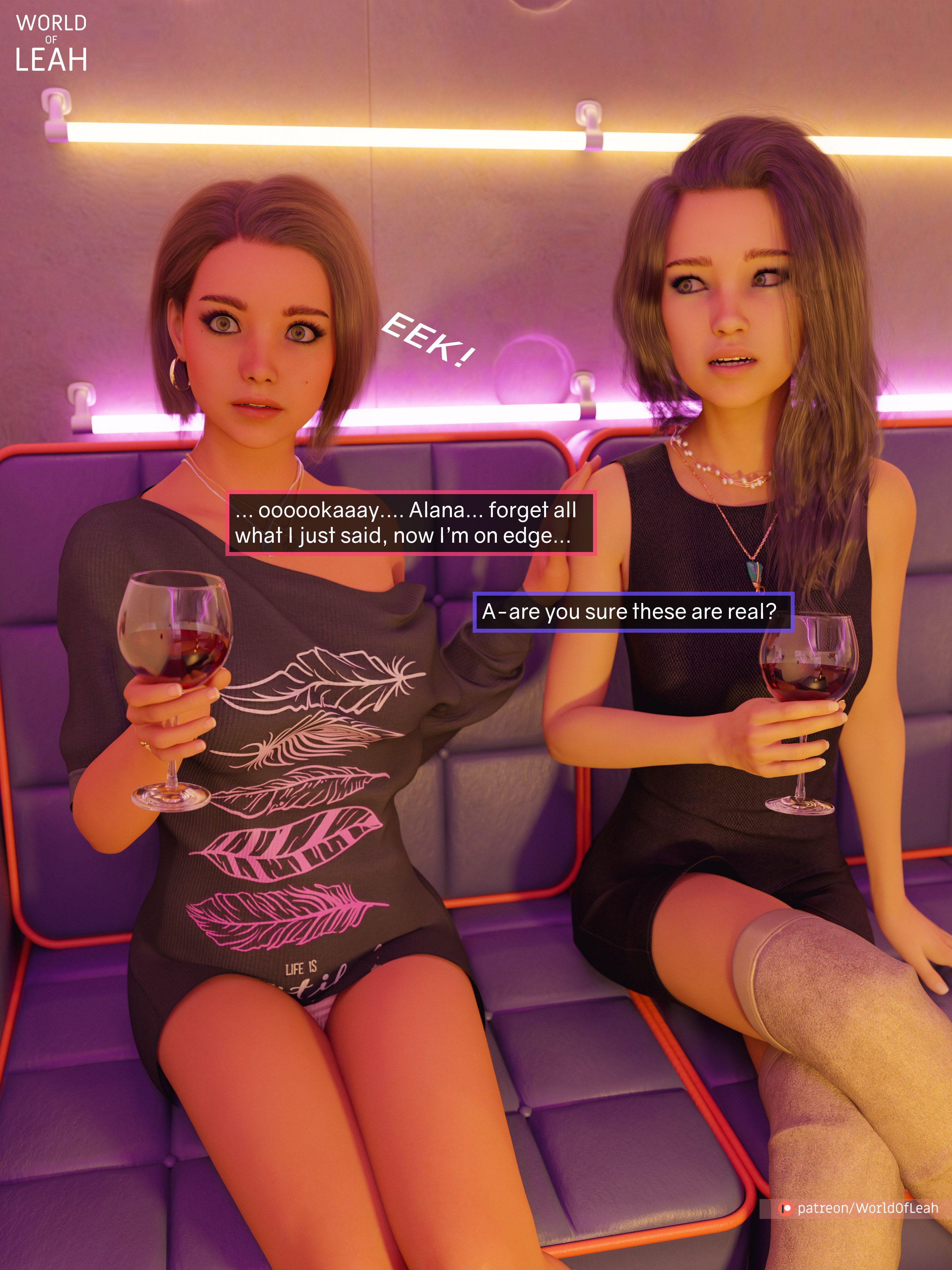 World Of Leah 5.1 . Gloryhole Night - [World Of Leah] – page 14