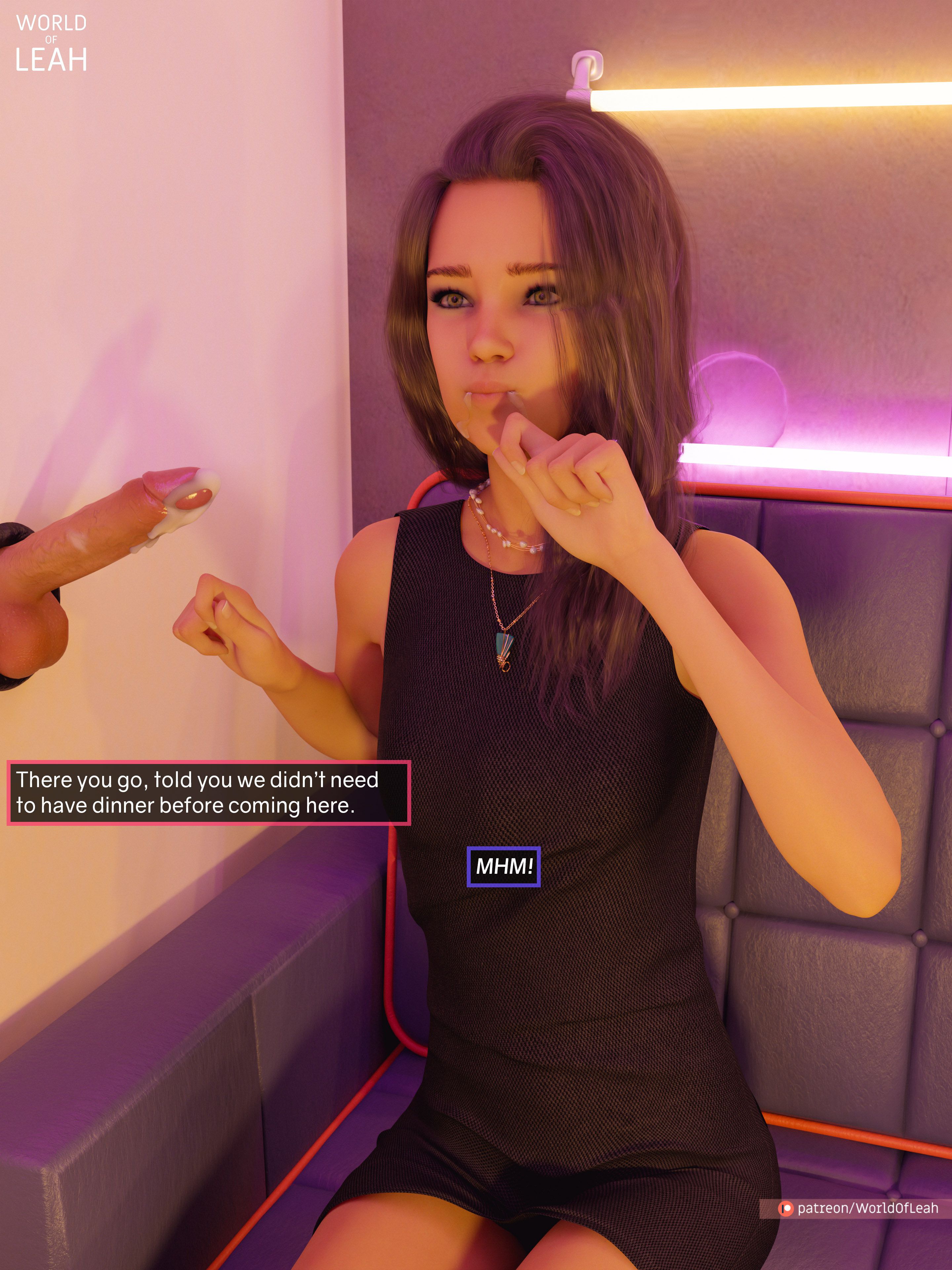 World Of Leah 5.1 . Gloryhole Night - [World Of Leah] – page 59
