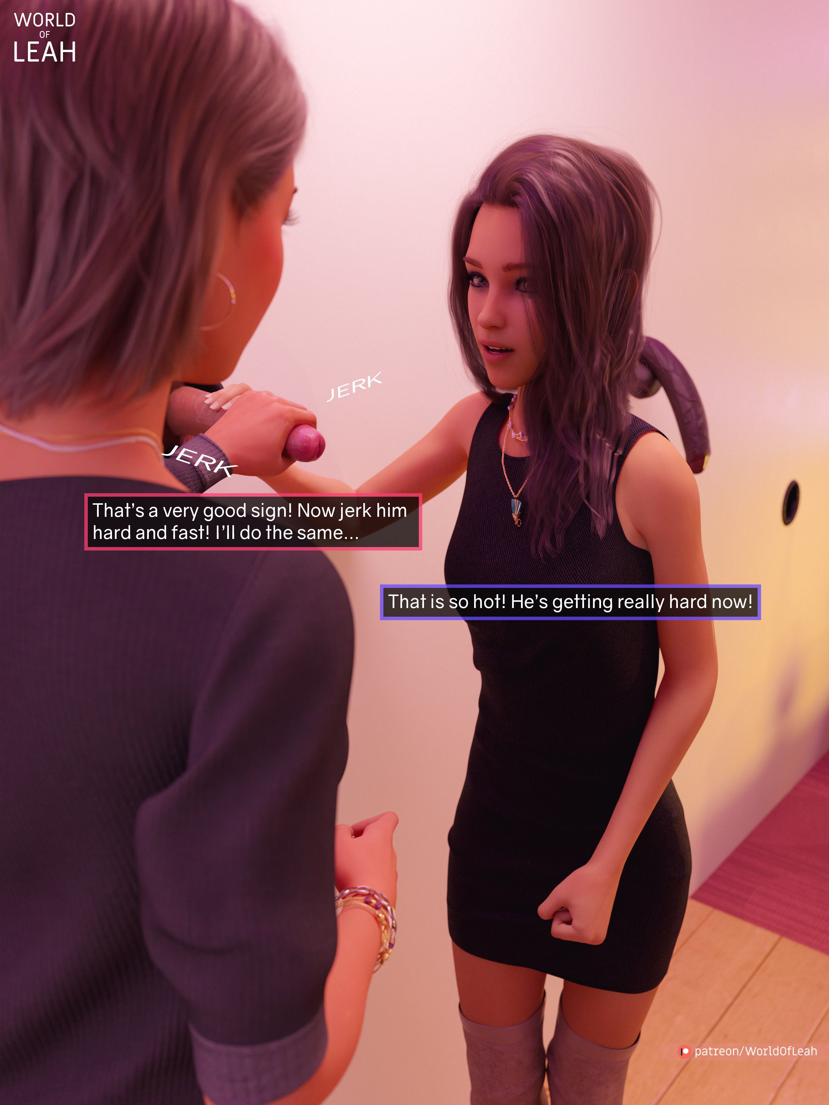 World Of Leah 5.1 . Gloryhole Night - [World Of Leah] – page 68