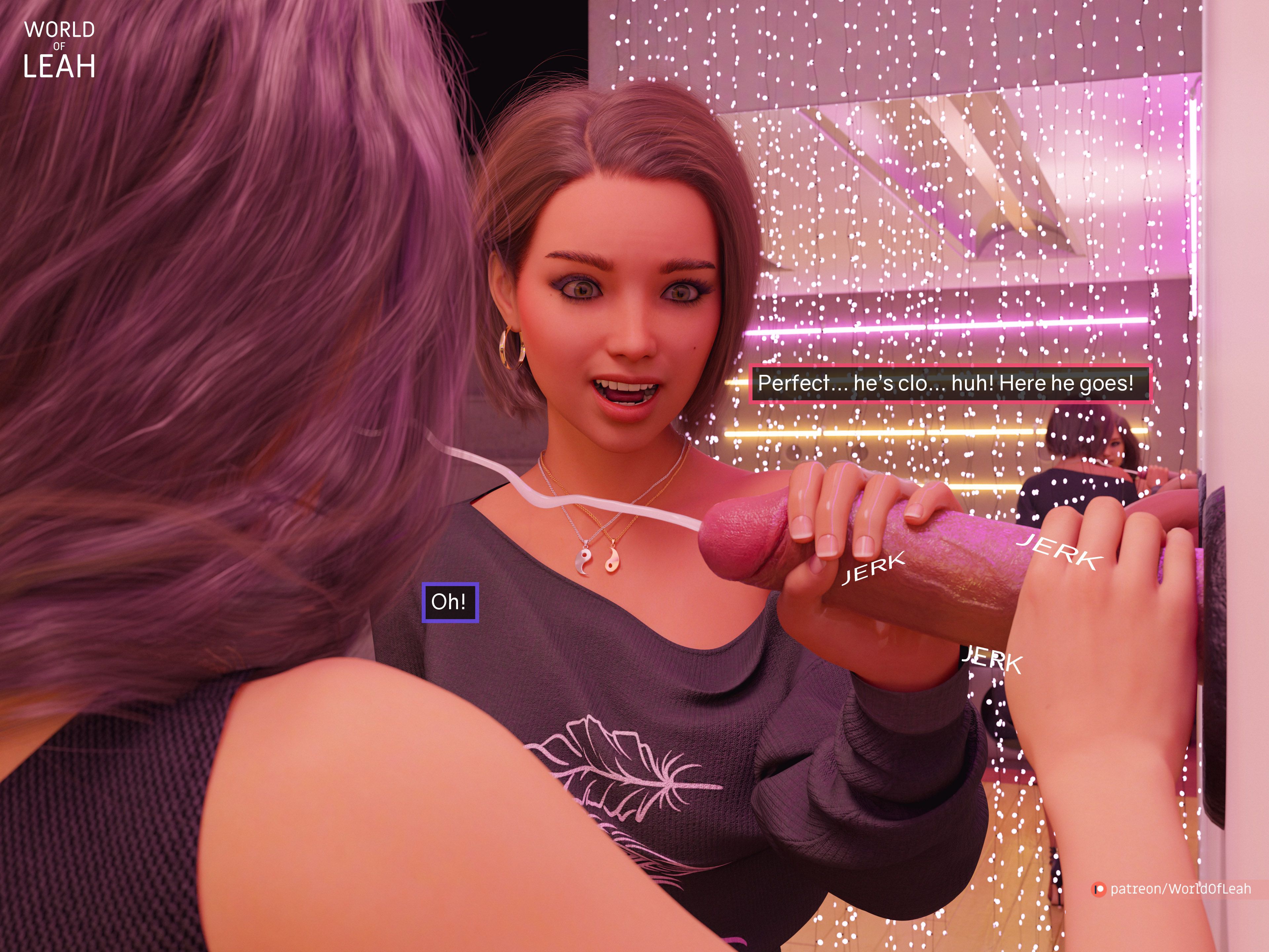 World Of Leah 5.1 . Gloryhole Night - [World Of Leah] – page 69