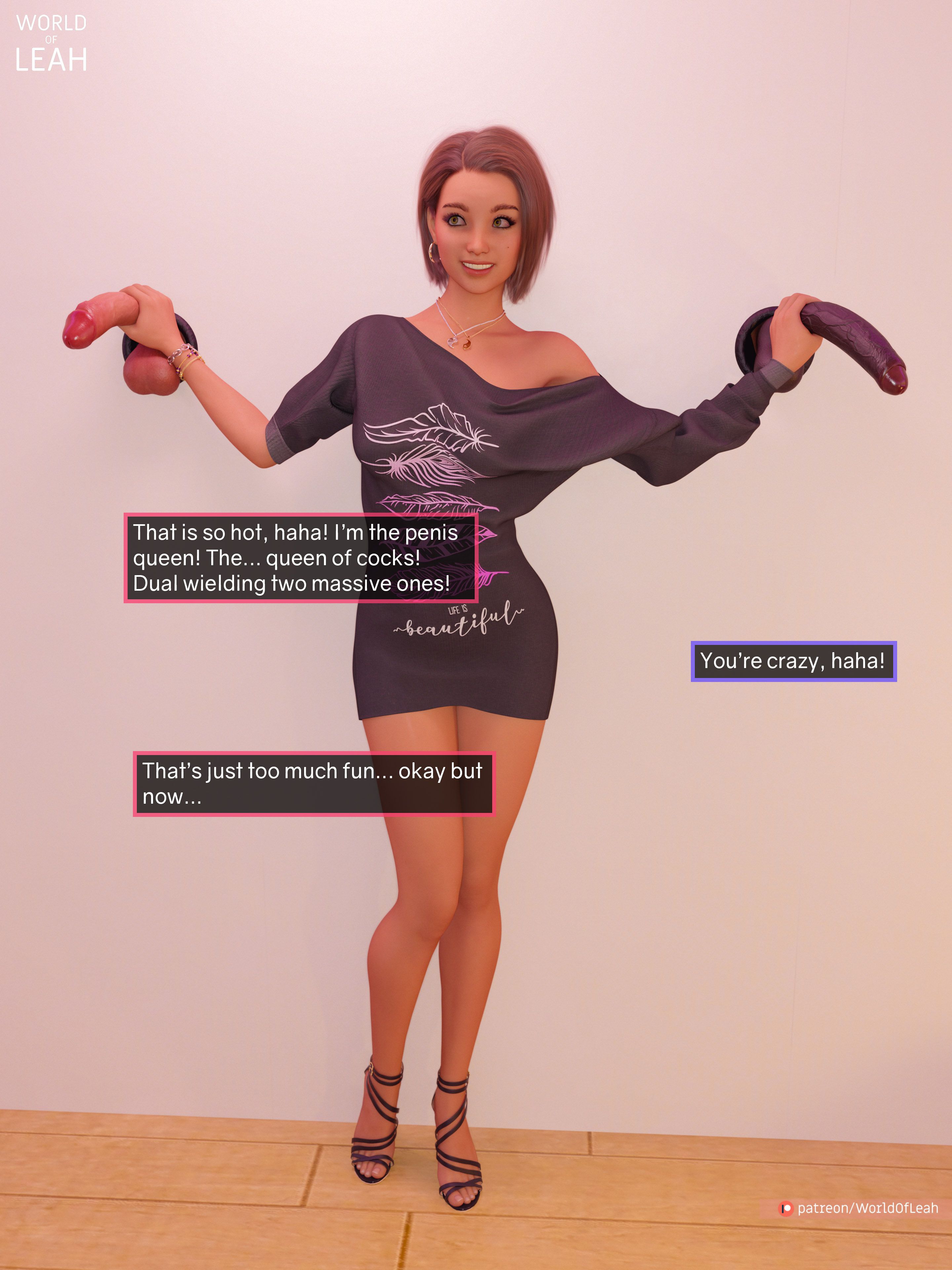 World Of Leah 5.1 . Gloryhole Night - [World Of Leah] – page 79