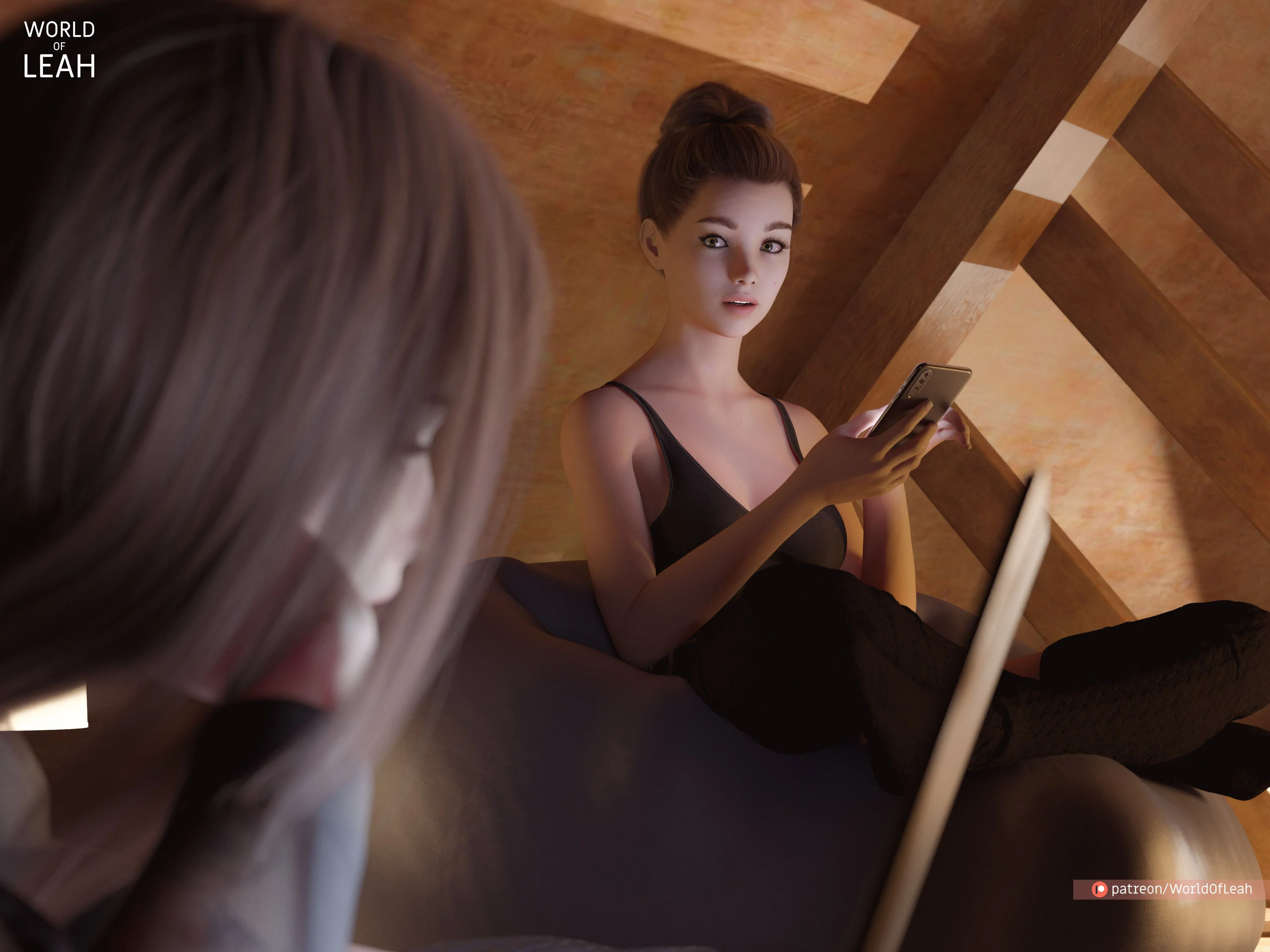 World Of Leah 2.2 . Roadtrip with Benefits 2 - Textless - [World Of Leah] – page 2