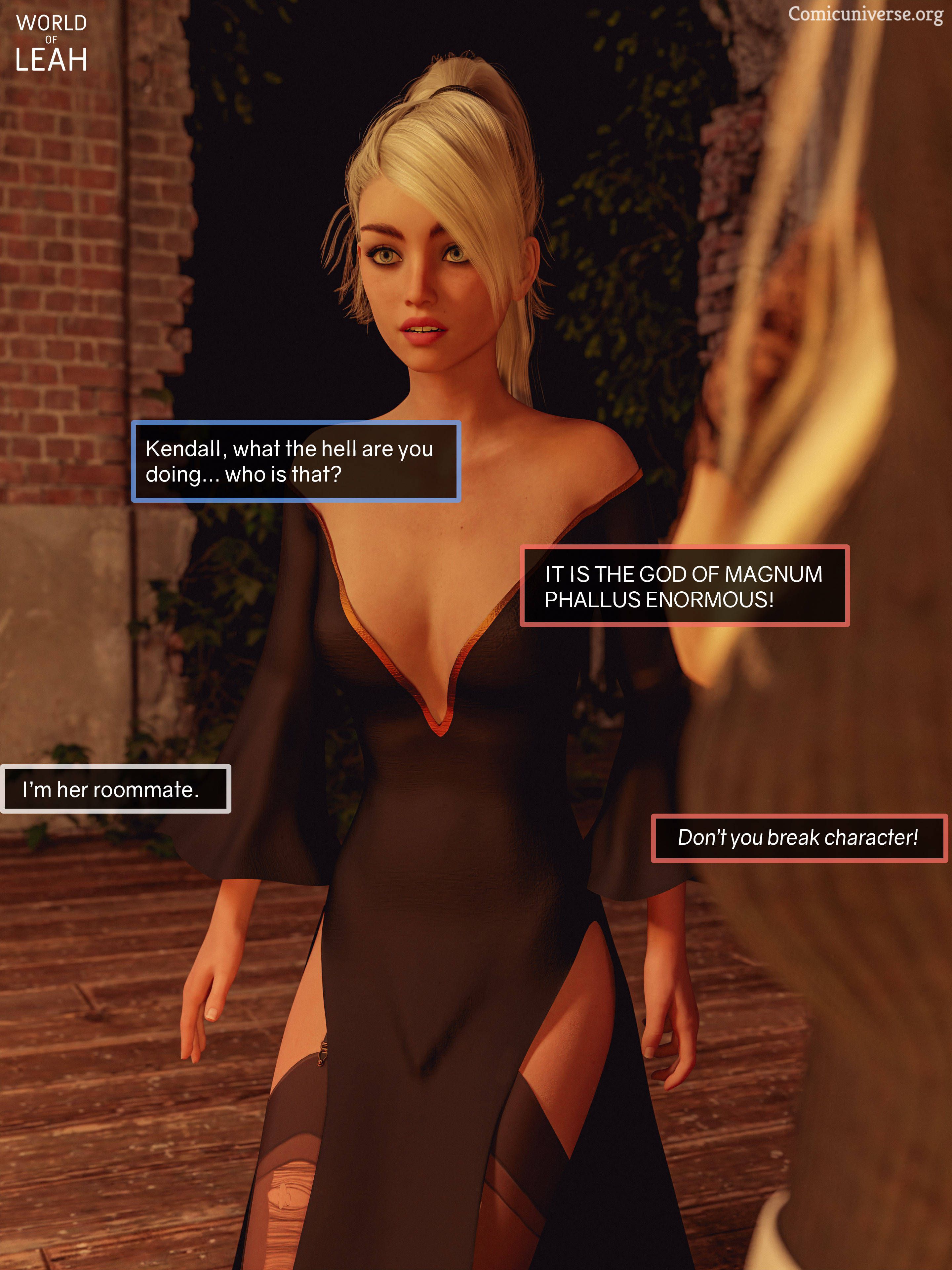 World Of Leah 3.1 . Cock Worship Lessons - [World Of Leah] – page 11