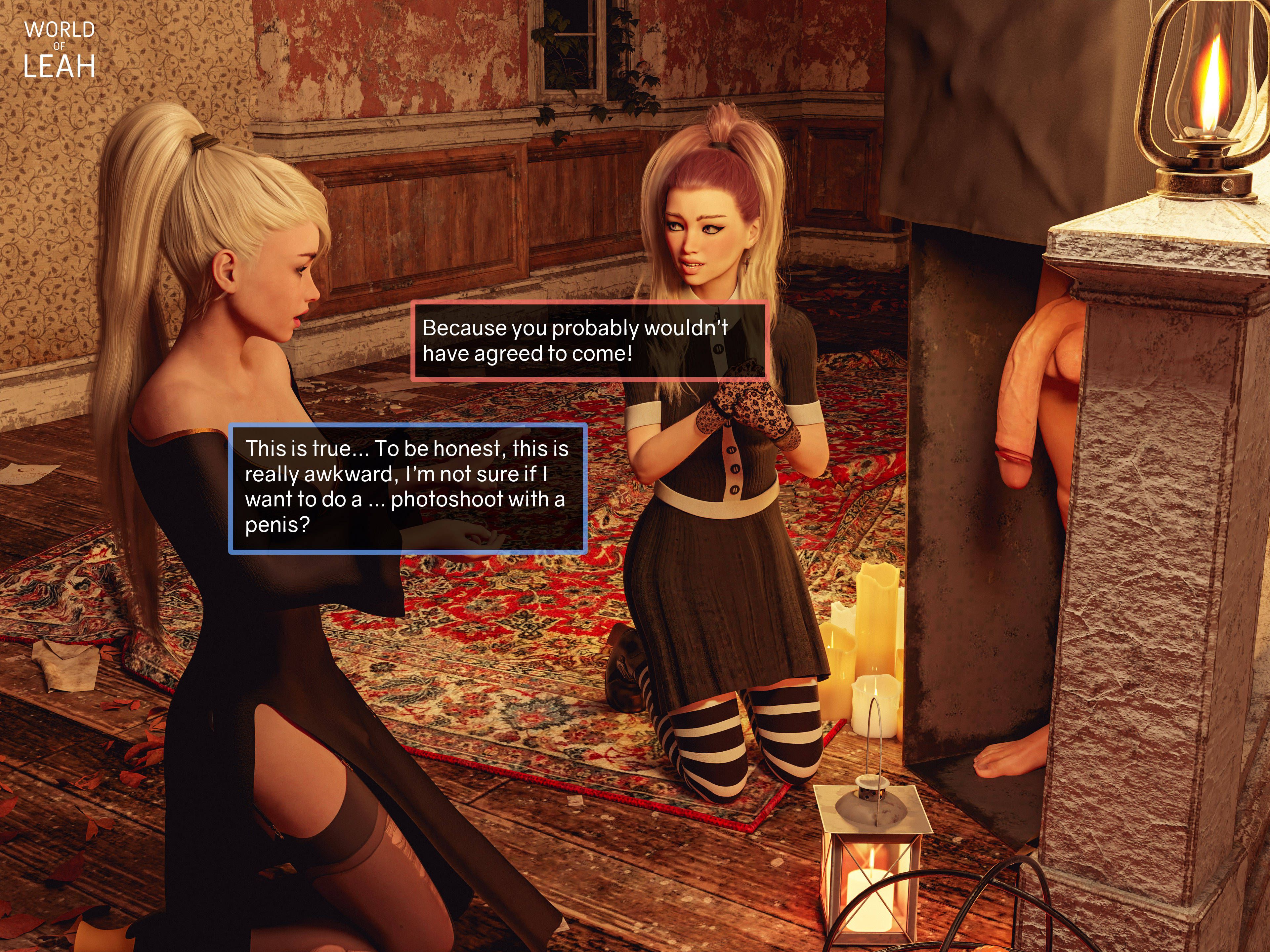World Of Leah 3.1 . Cock Worship Lessons - [World Of Leah] – page 14