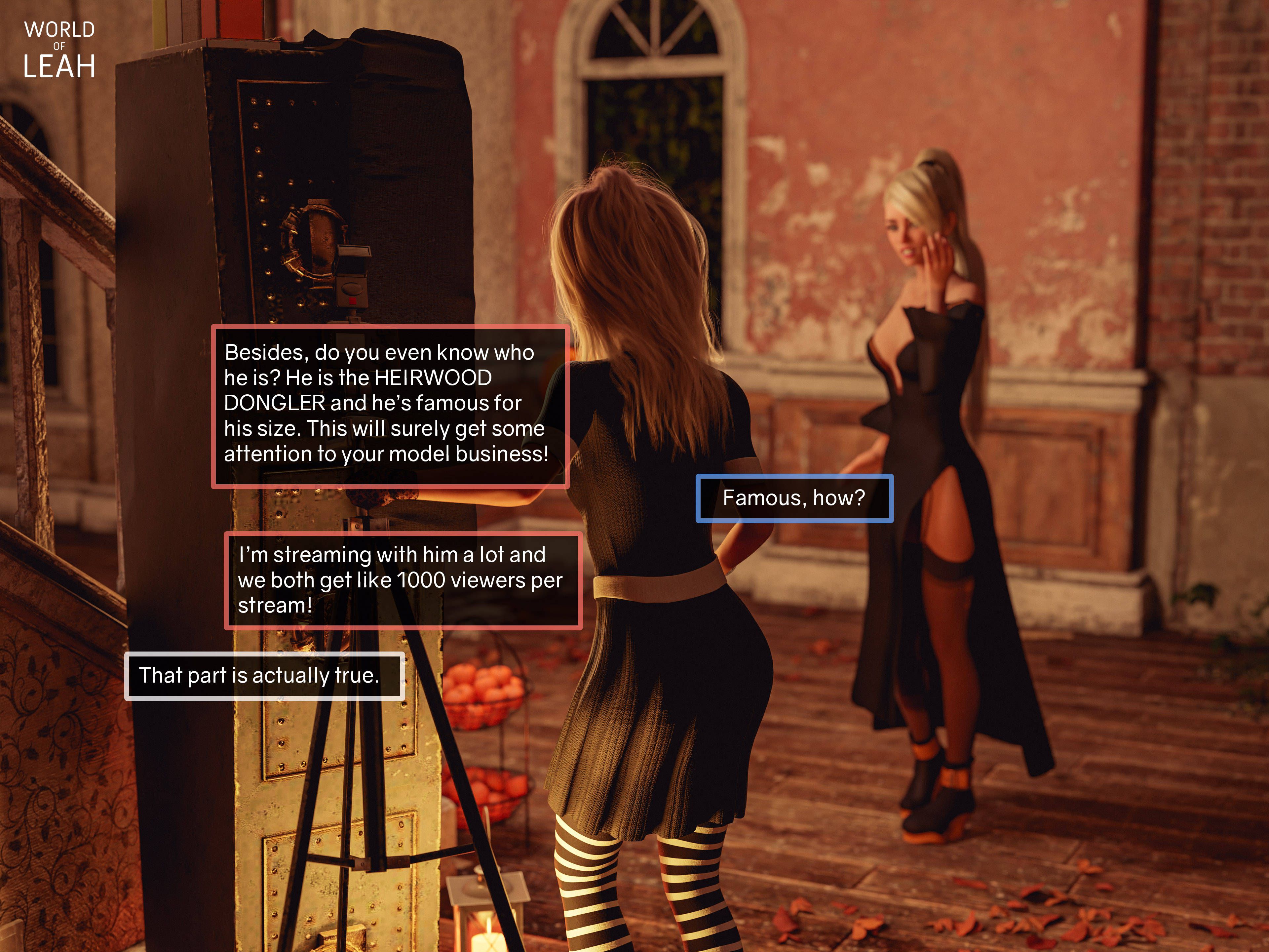 World Of Leah 3.1 . Cock Worship Lessons - [World Of Leah] – page 17