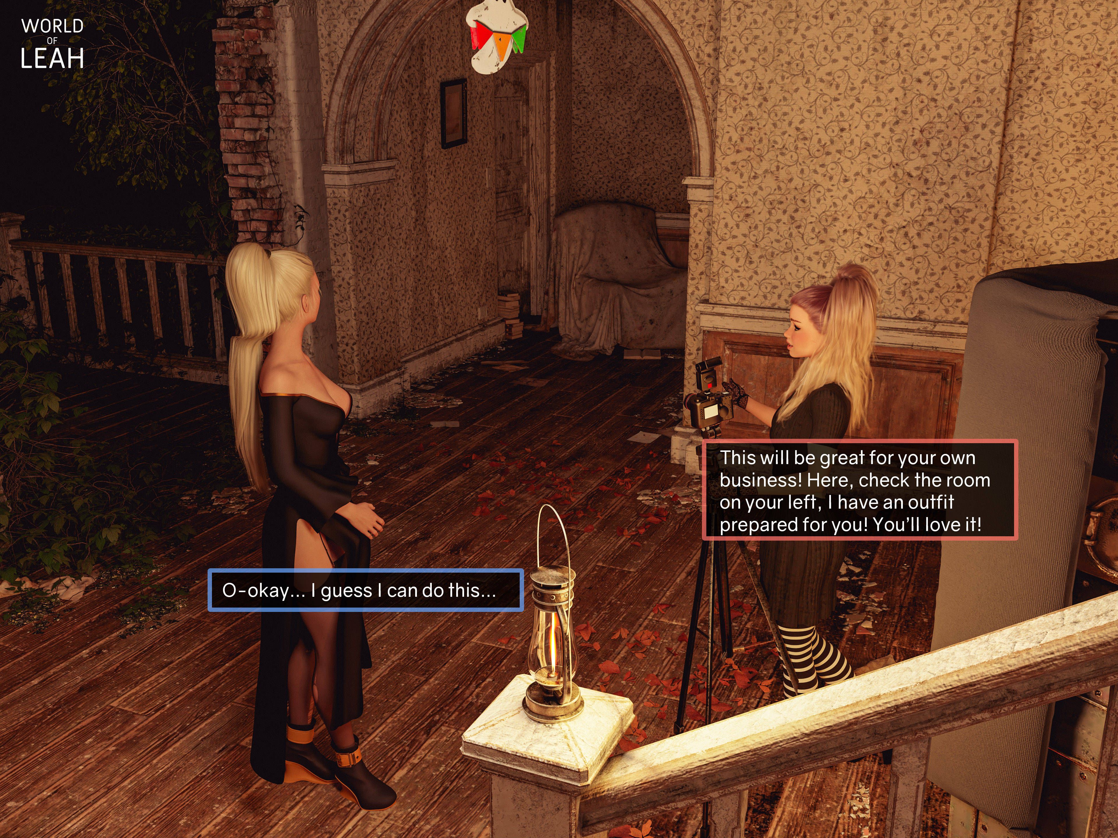 World Of Leah 3.1 . Cock Worship Lessons - [World Of Leah] – page 18