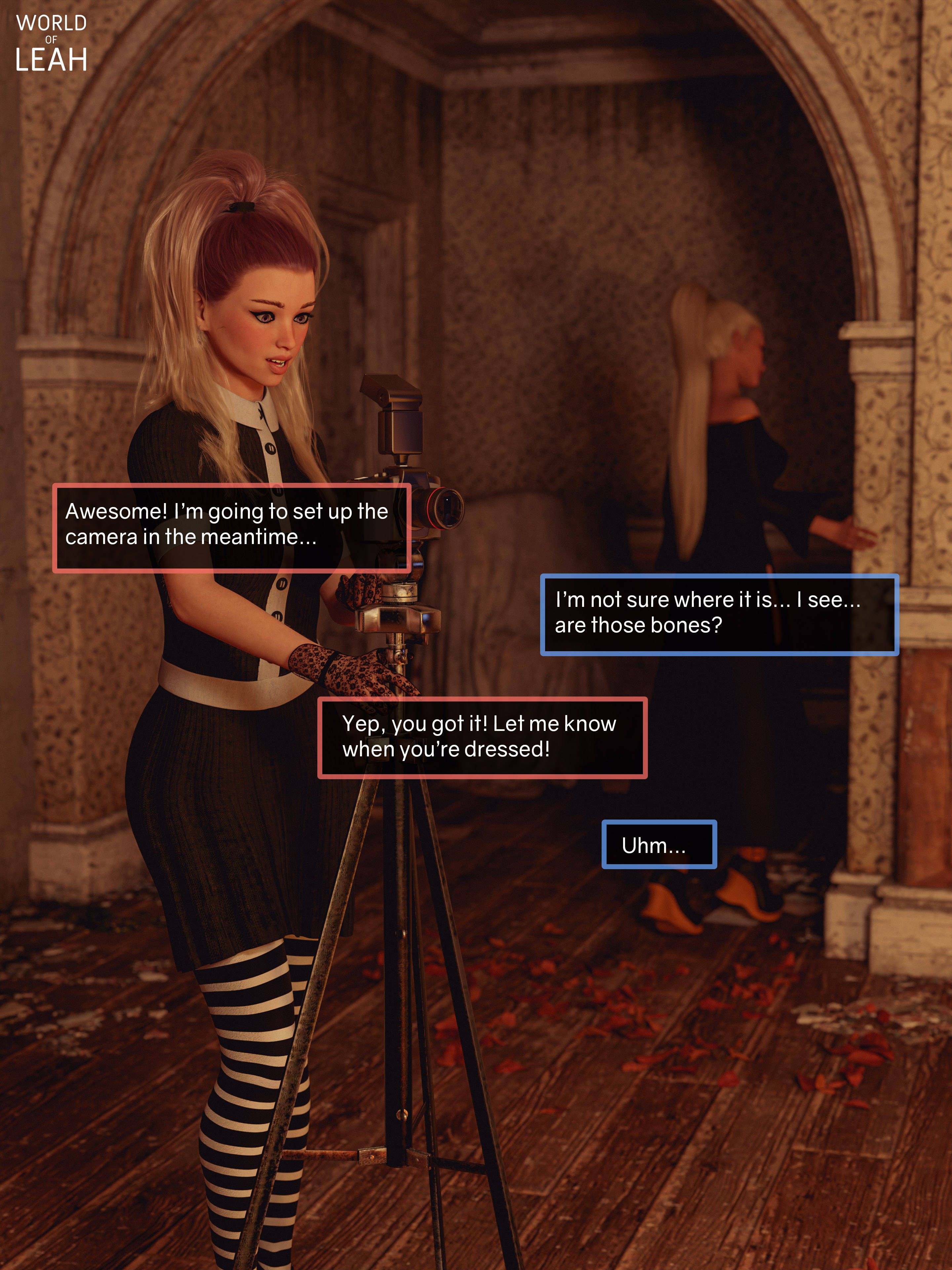 World Of Leah 3.1 . Cock Worship Lessons - [World Of Leah] – page 19
