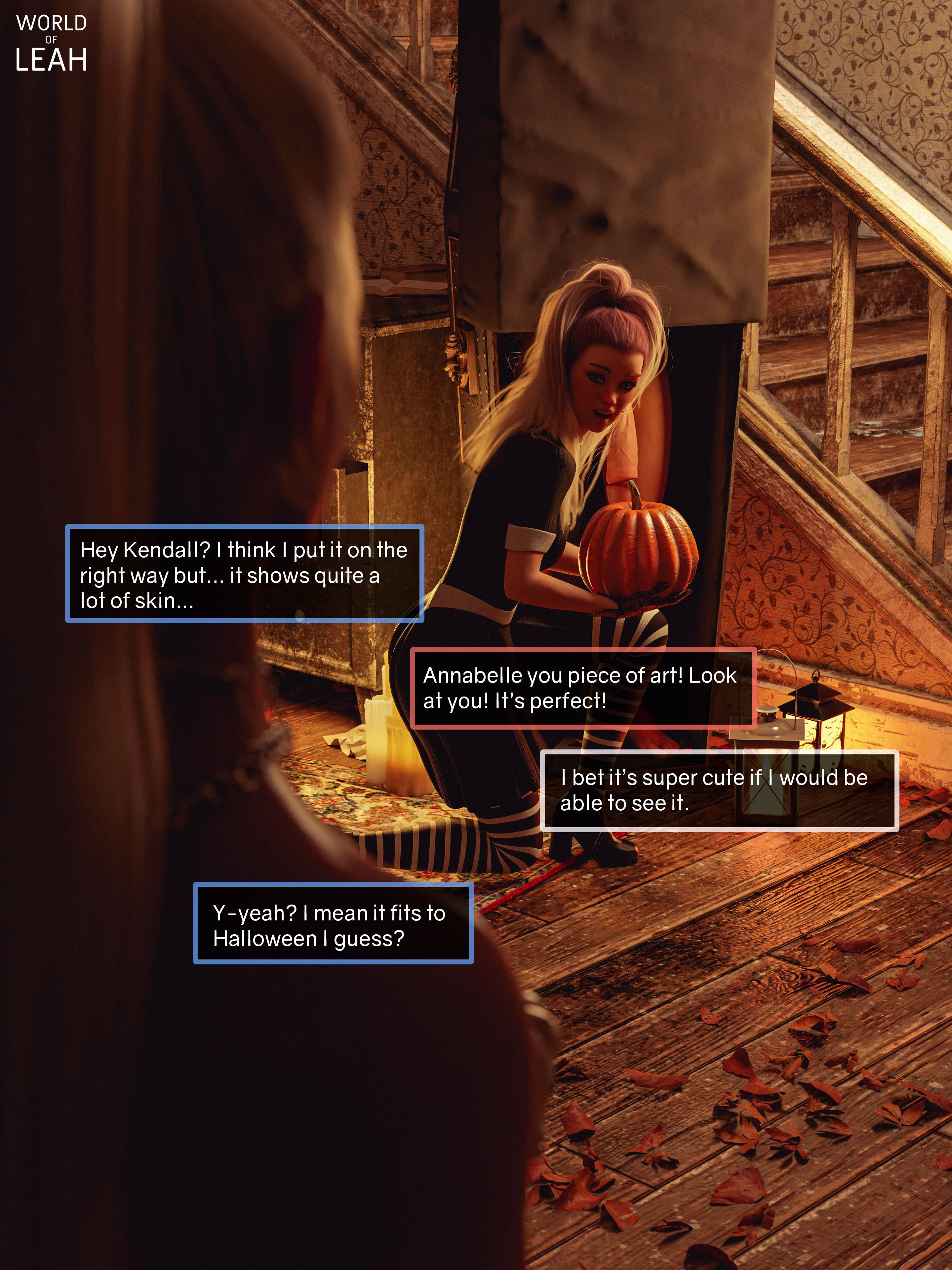 World Of Leah 3.1 . Cock Worship Lessons - [World Of Leah] – page 21