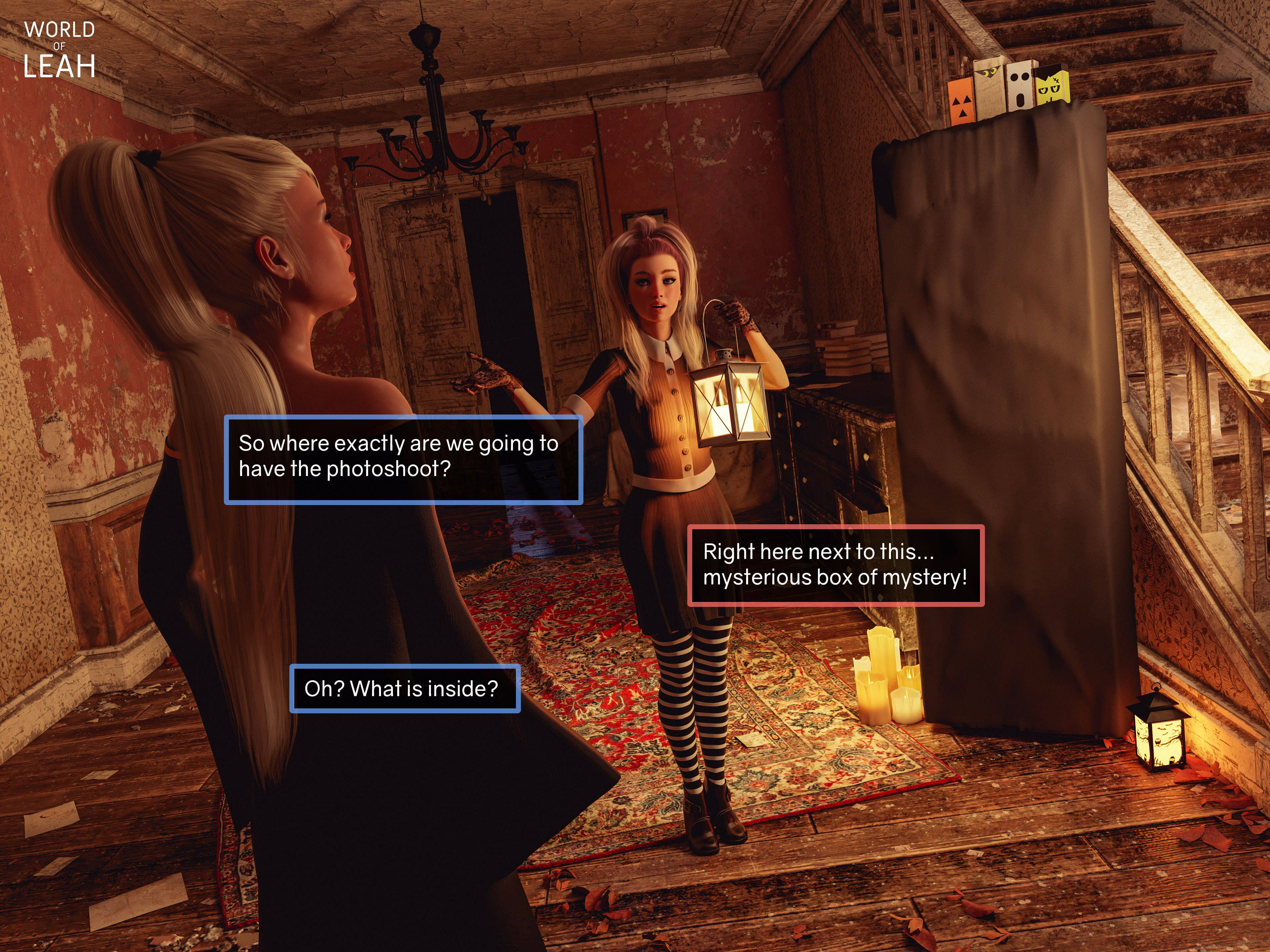World Of Leah 3.1 . Cock Worship Lessons - [World Of Leah] – page 3