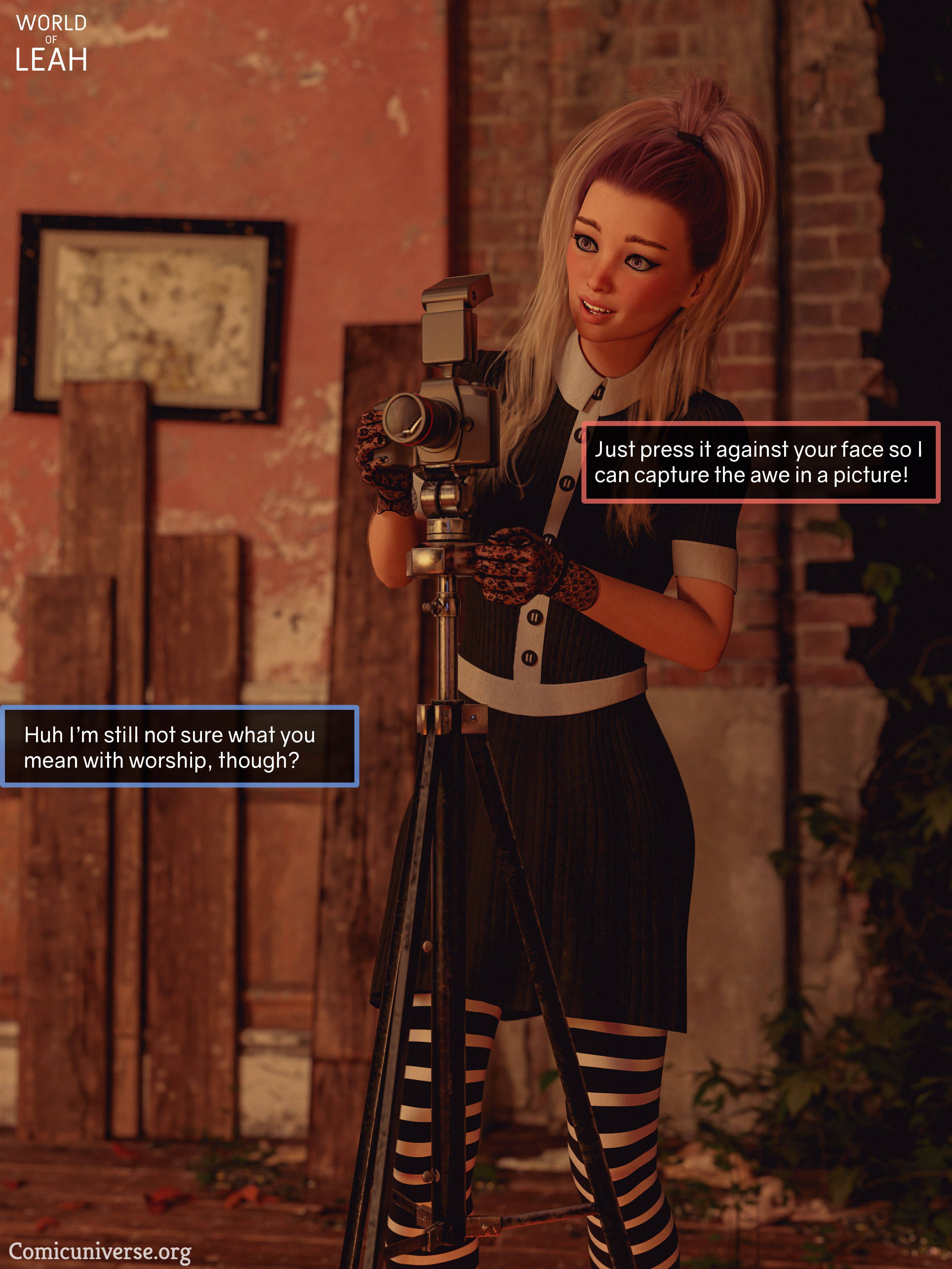 World Of Leah 3.1 . Cock Worship Lessons - [World Of Leah] – page 32