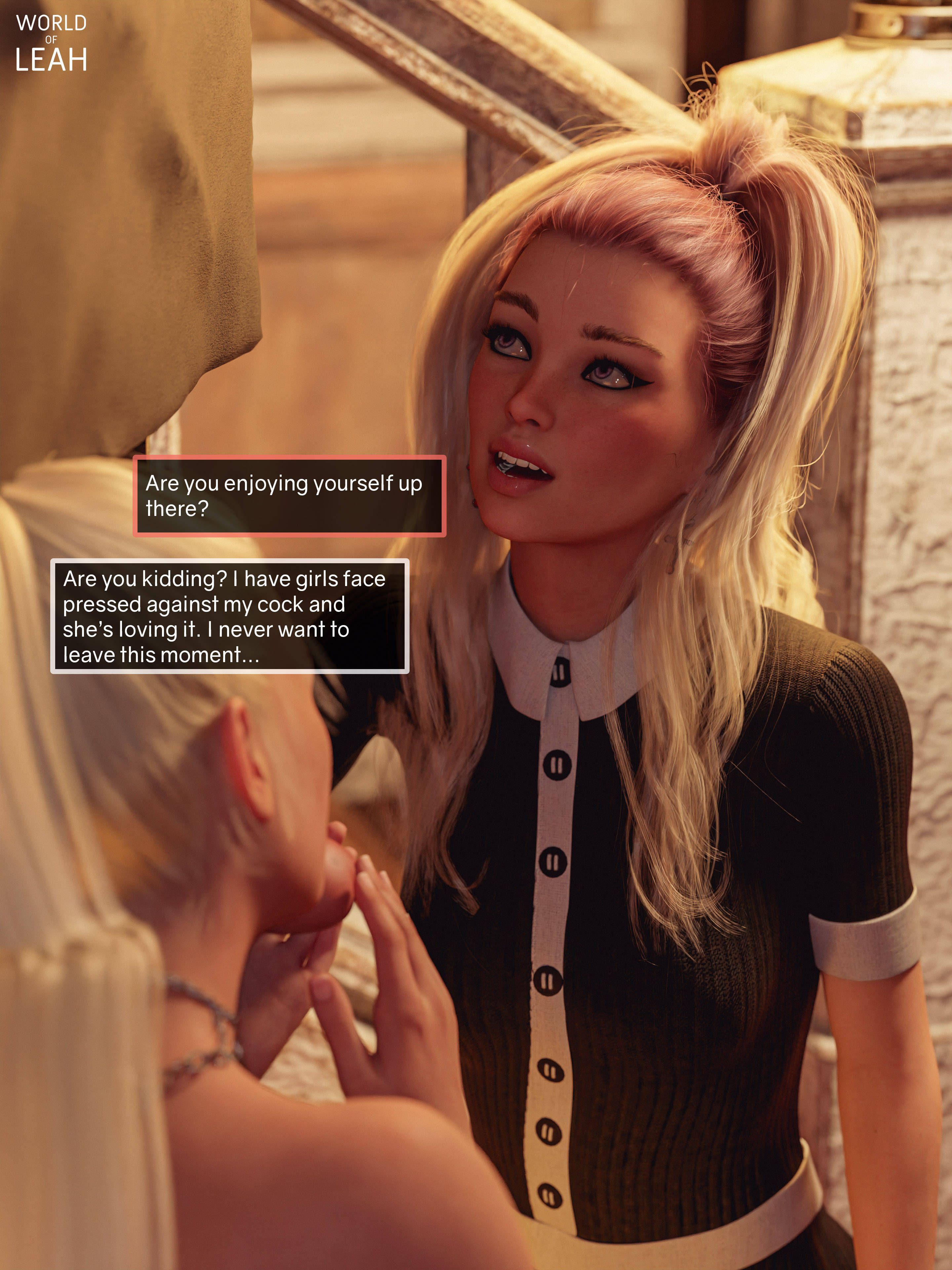 World Of Leah 3.1 . Cock Worship Lessons - [World Of Leah] – page 38