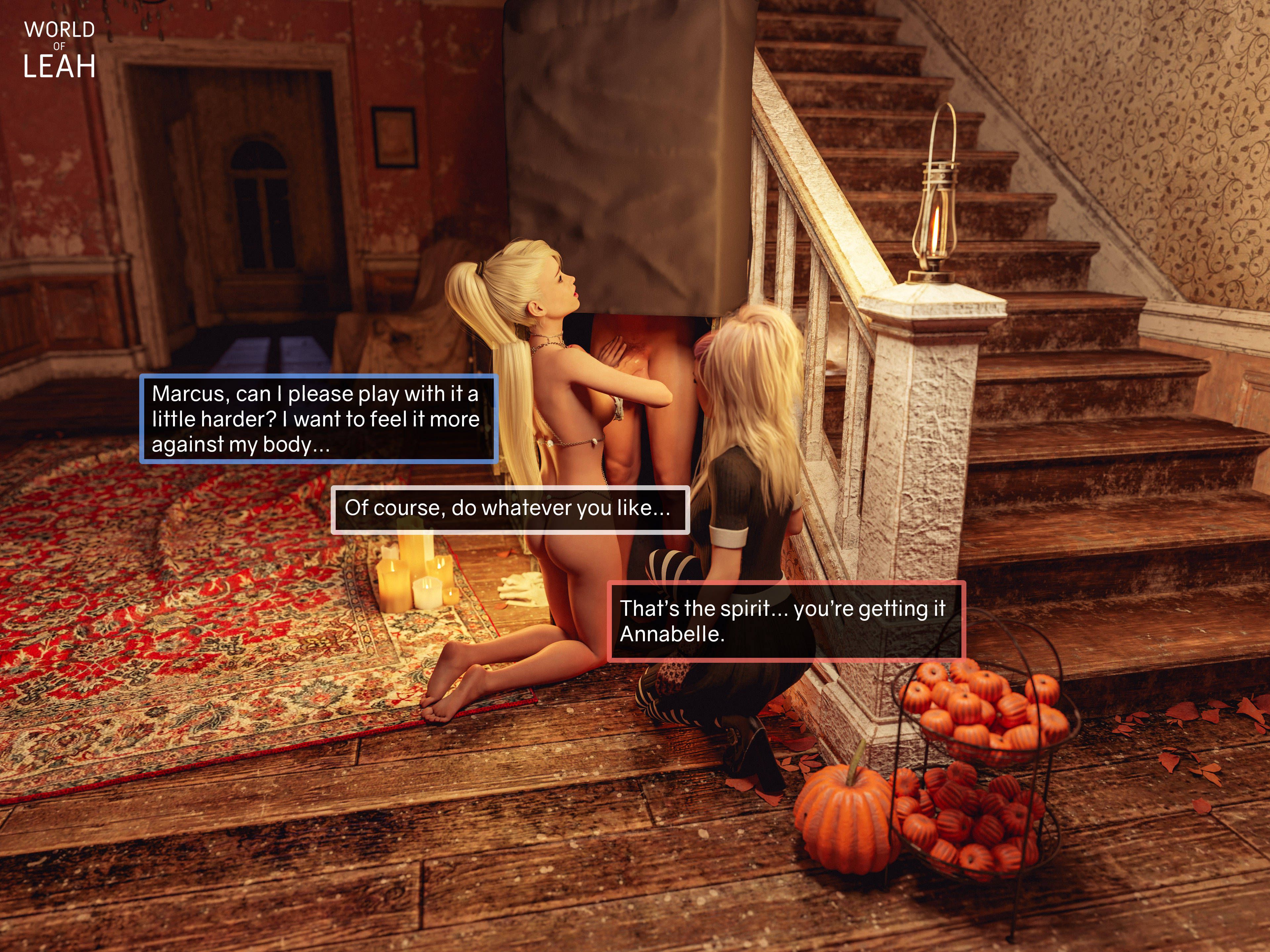 World Of Leah 3.1 . Cock Worship Lessons - [World Of Leah] – page 39