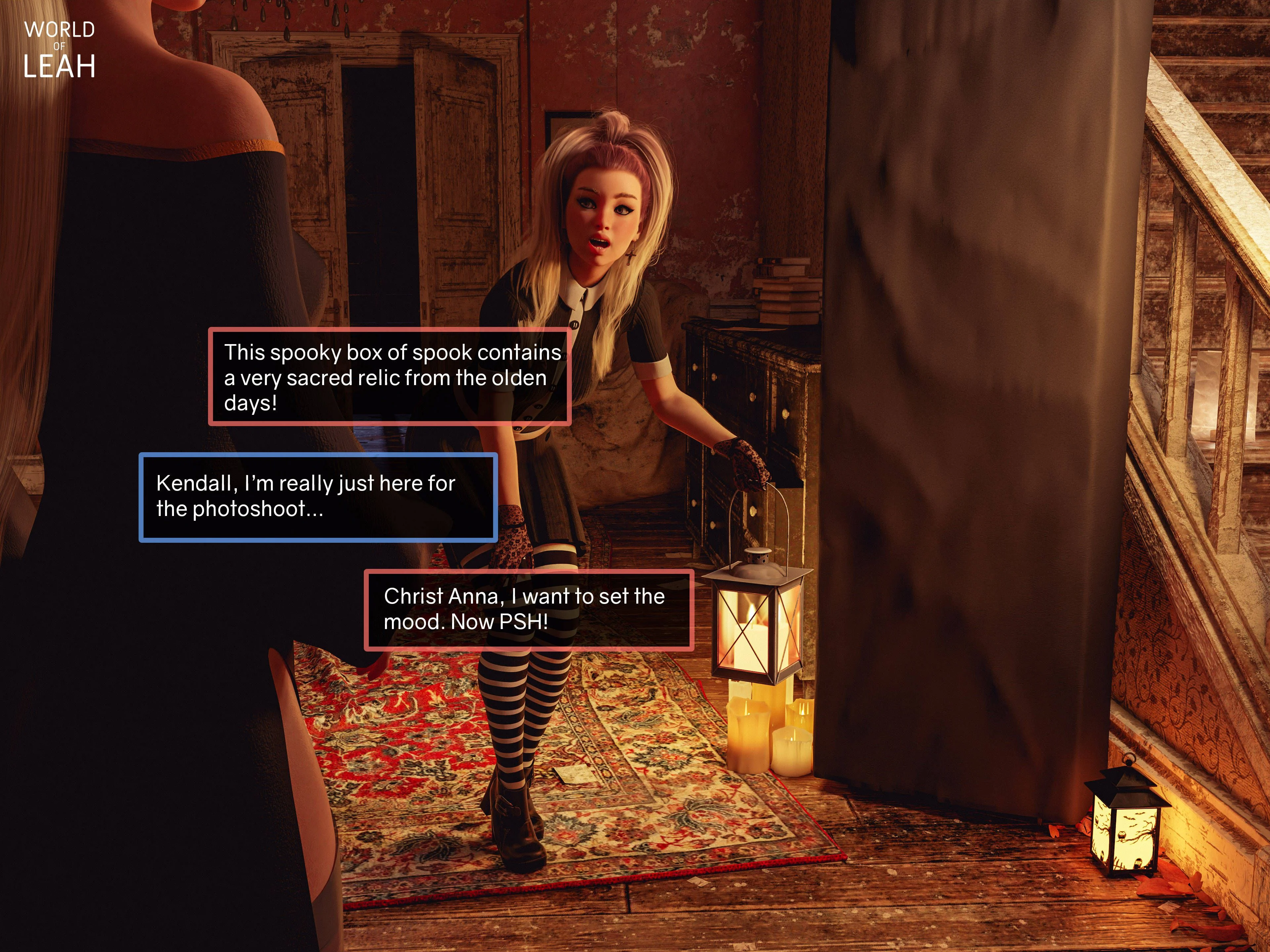 World Of Leah 3.1 . Cock Worship Lessons - [World Of Leah] – page 5