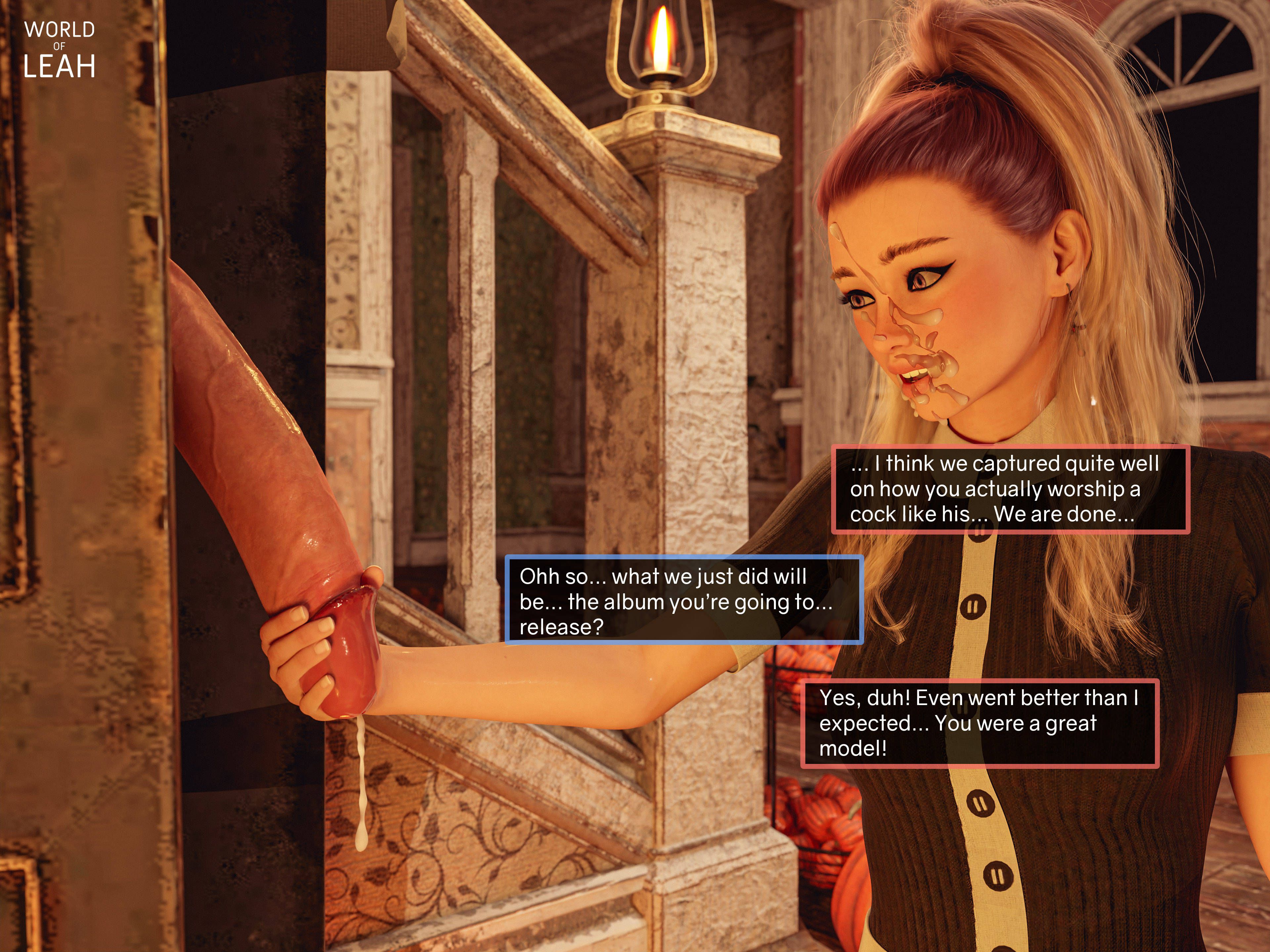World Of Leah 3.1 . Cock Worship Lessons - [World Of Leah] – page 56