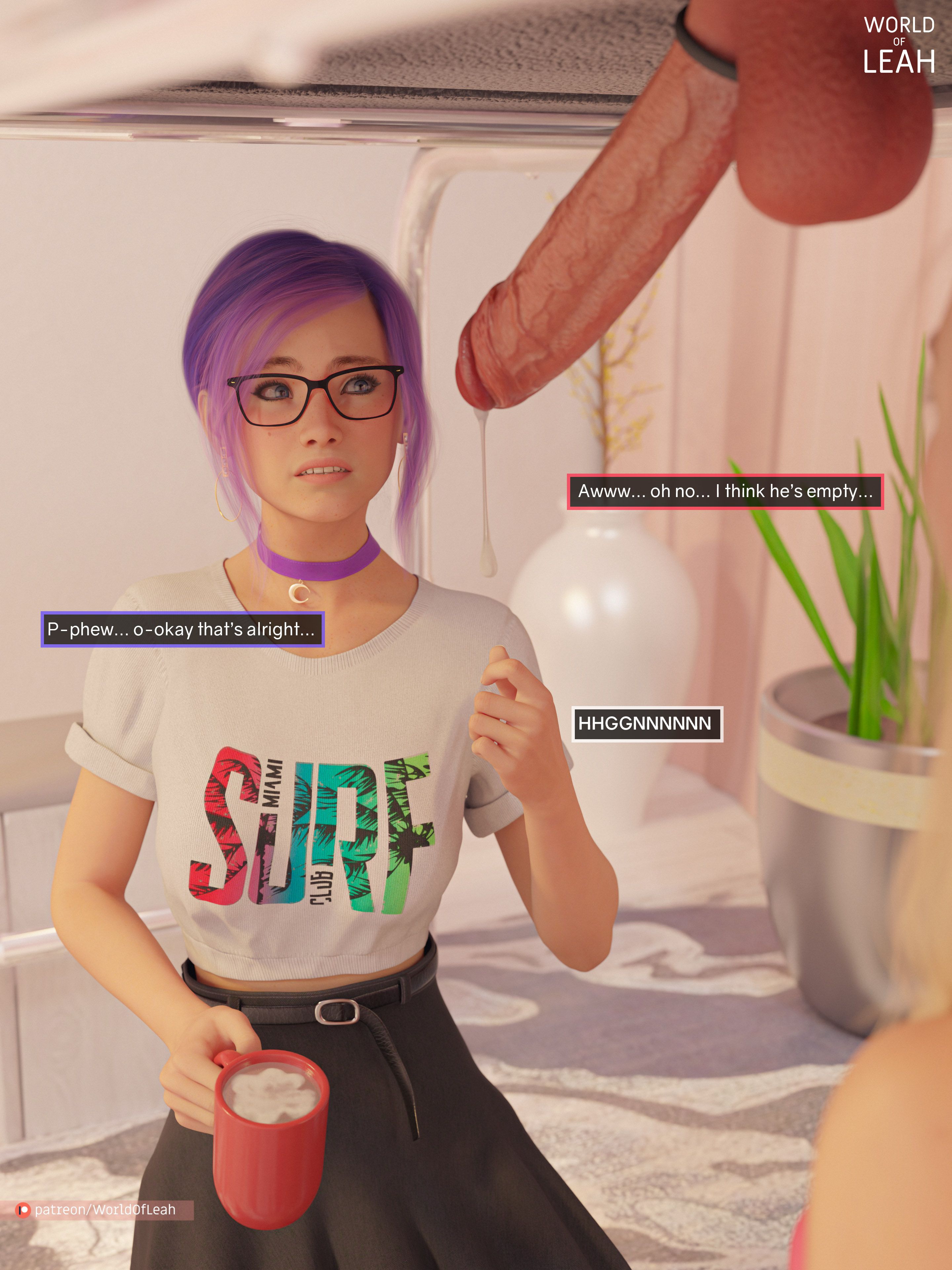 World Of Leah 7.1 . Edged Cocks Cum Harder - [World Of Leah] – page 54