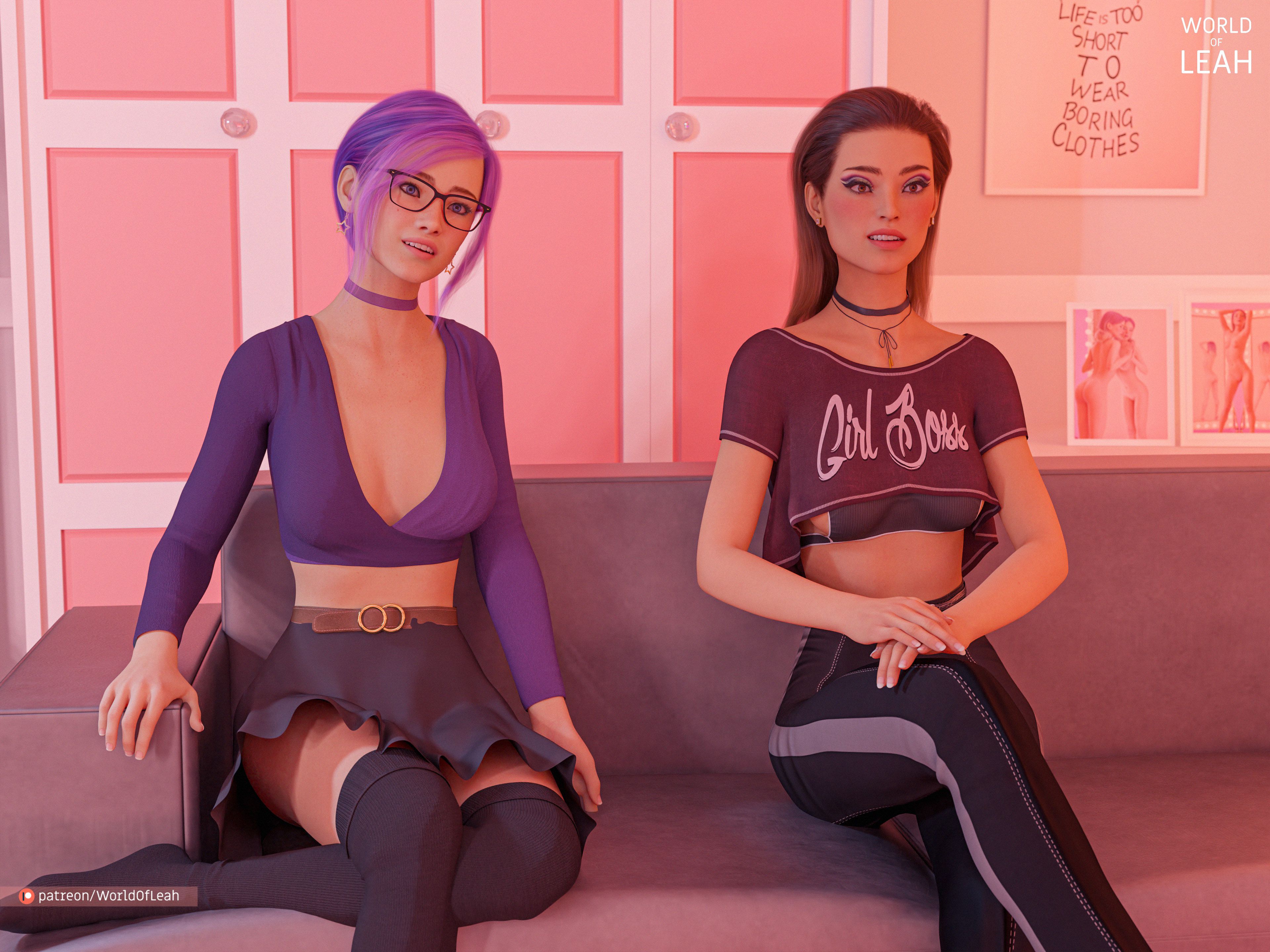 World Of Leah 3.10.2 . The Penis Games - Part 1 - Textless - [World Of Leah] – page 29