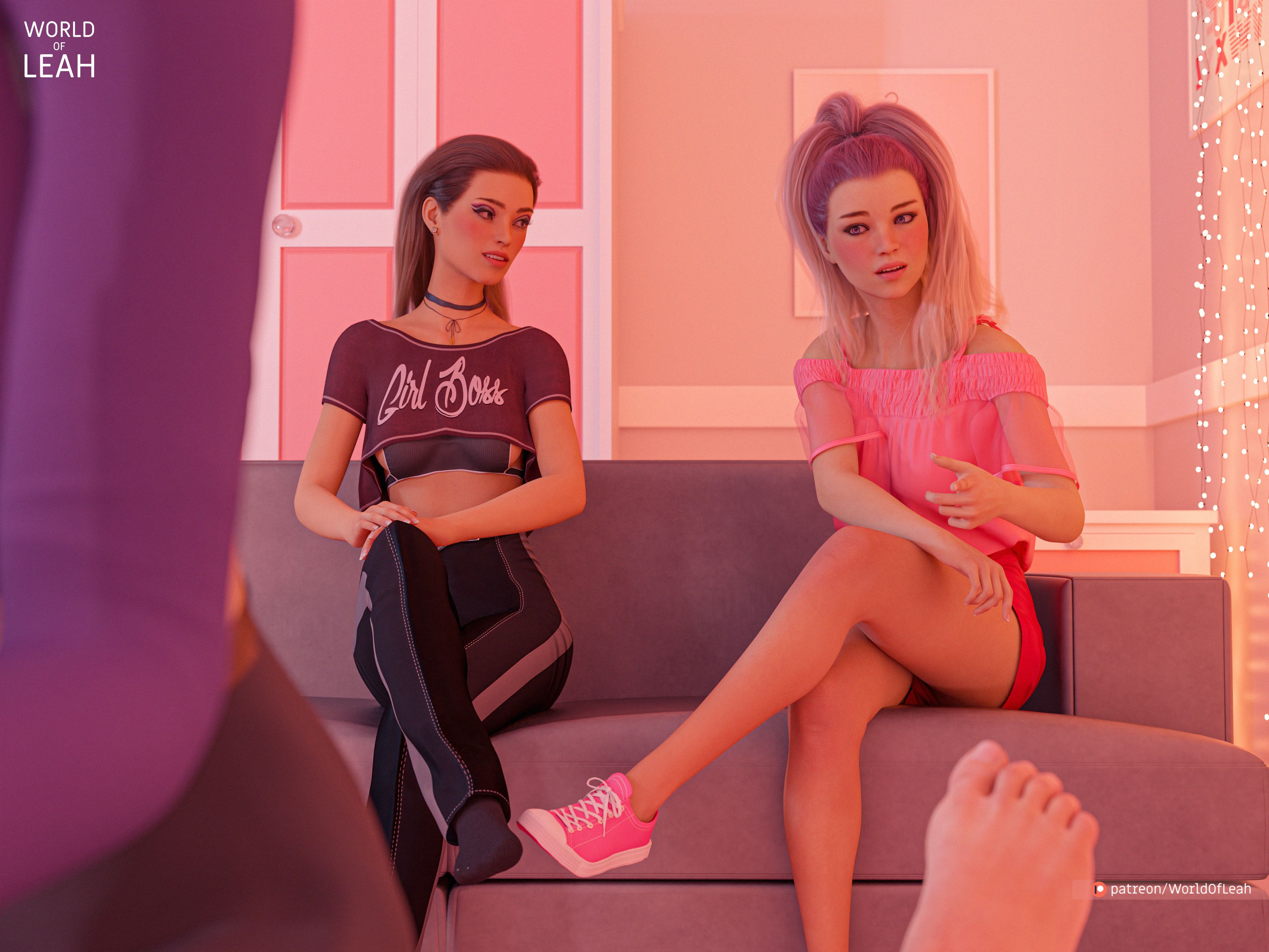 World Of Leah 3.10.2 . The Penis Games - Part 1 - Textless - [World Of Leah] – page 37