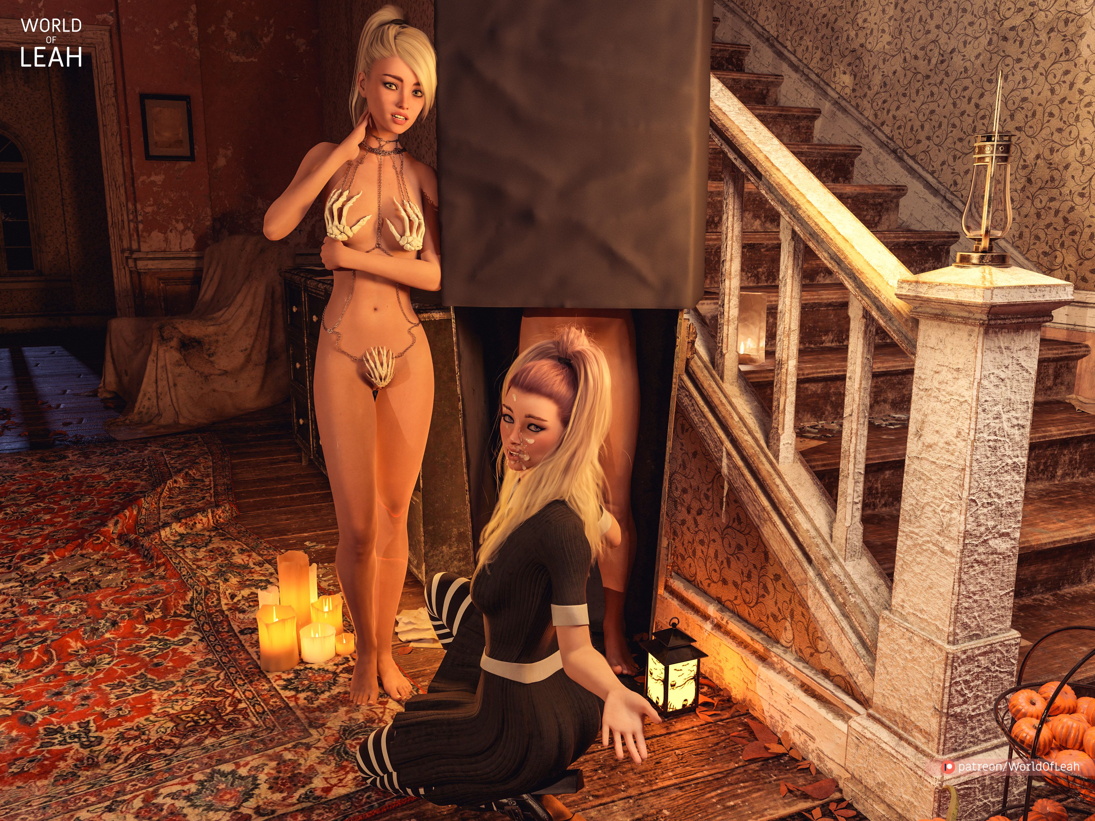 World Of Leah 3.5 . Cock Worship Lessons - Extras - [World Of Leah] – page 24