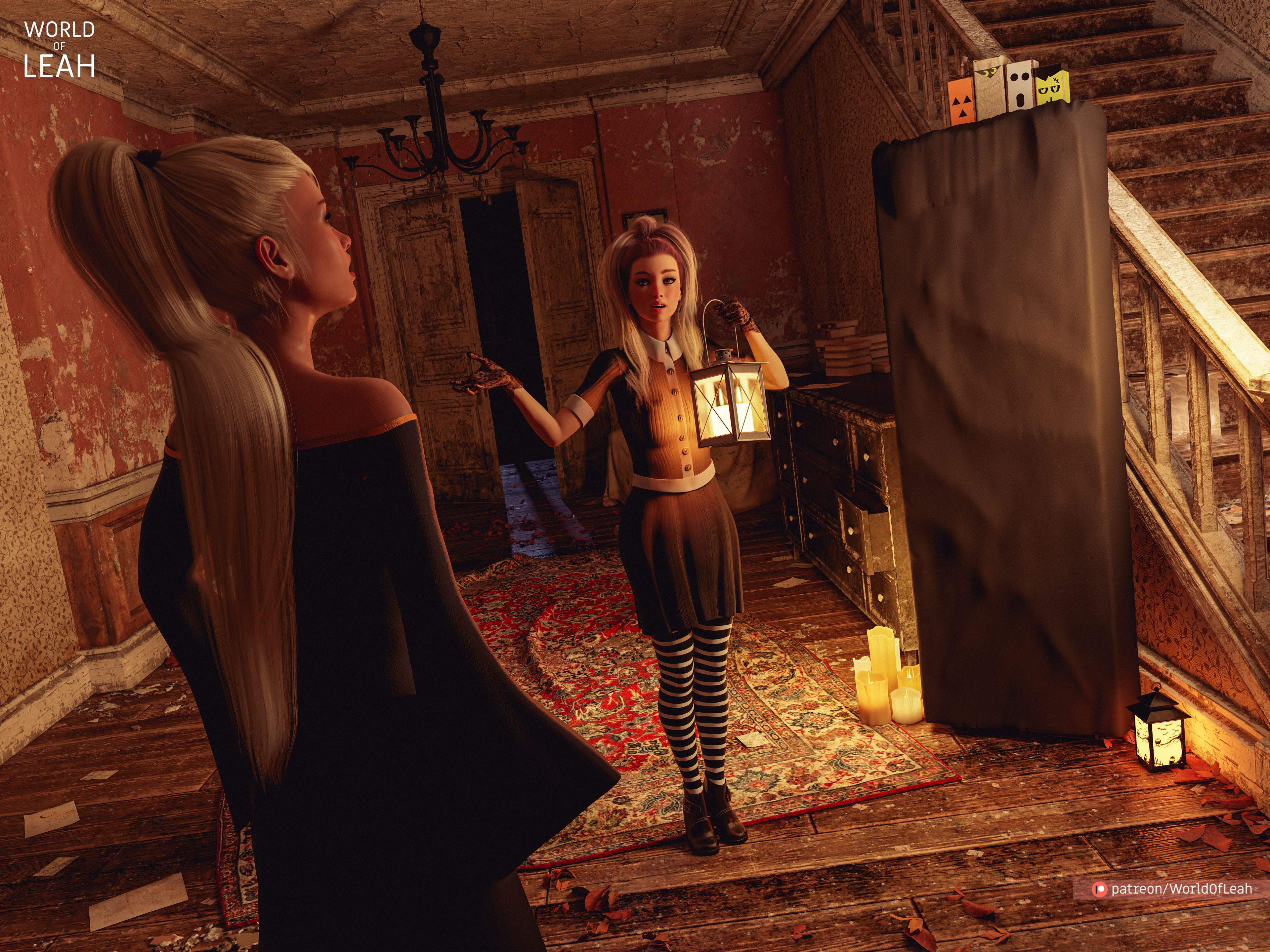 World Of Leah 3.2 . Cock Worship Lessons - Textless - [World Of Leah] – page 3