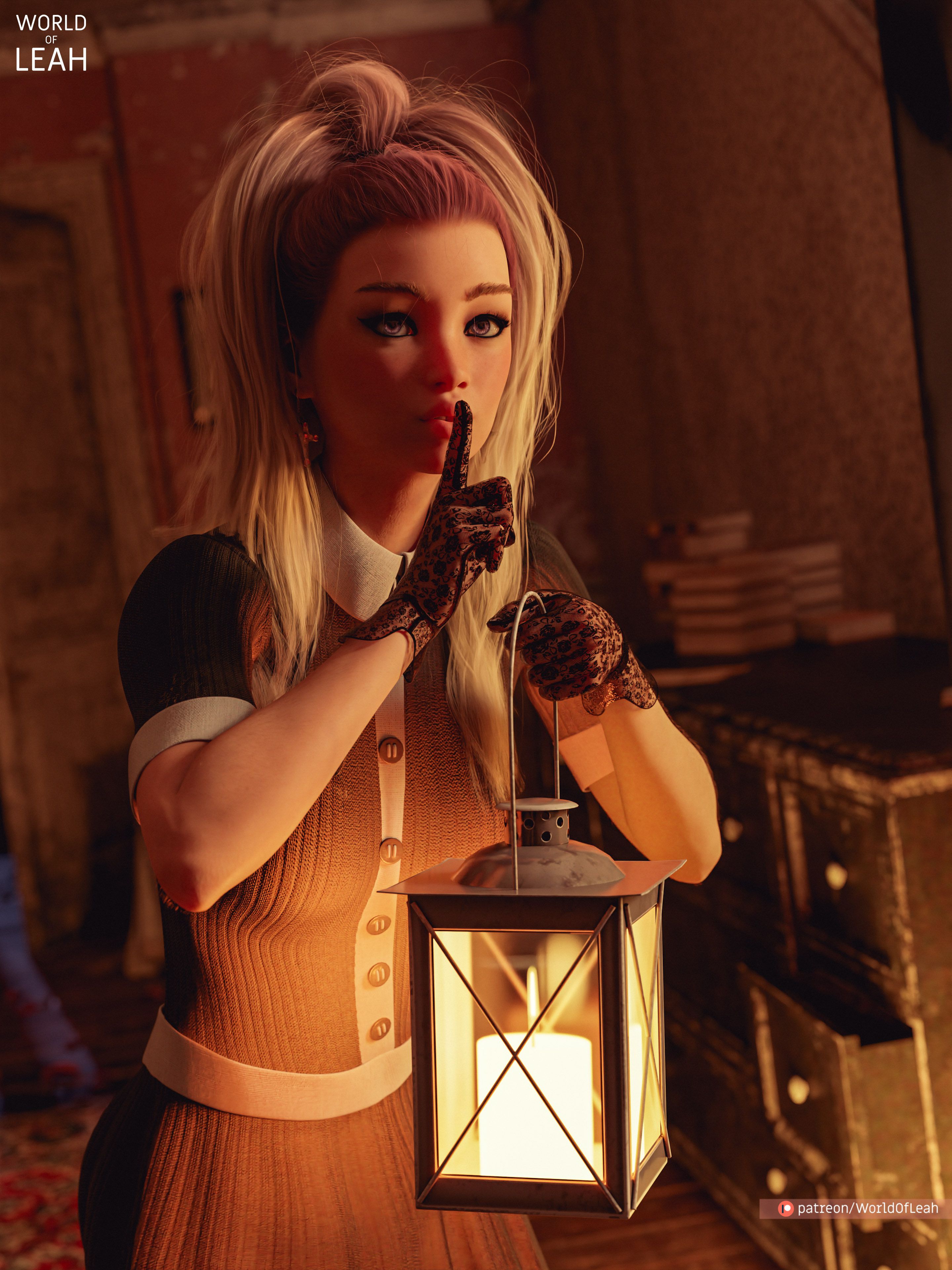 World Of Leah 3.2 . Cock Worship Lessons - Textless - [World Of Leah] – page 4