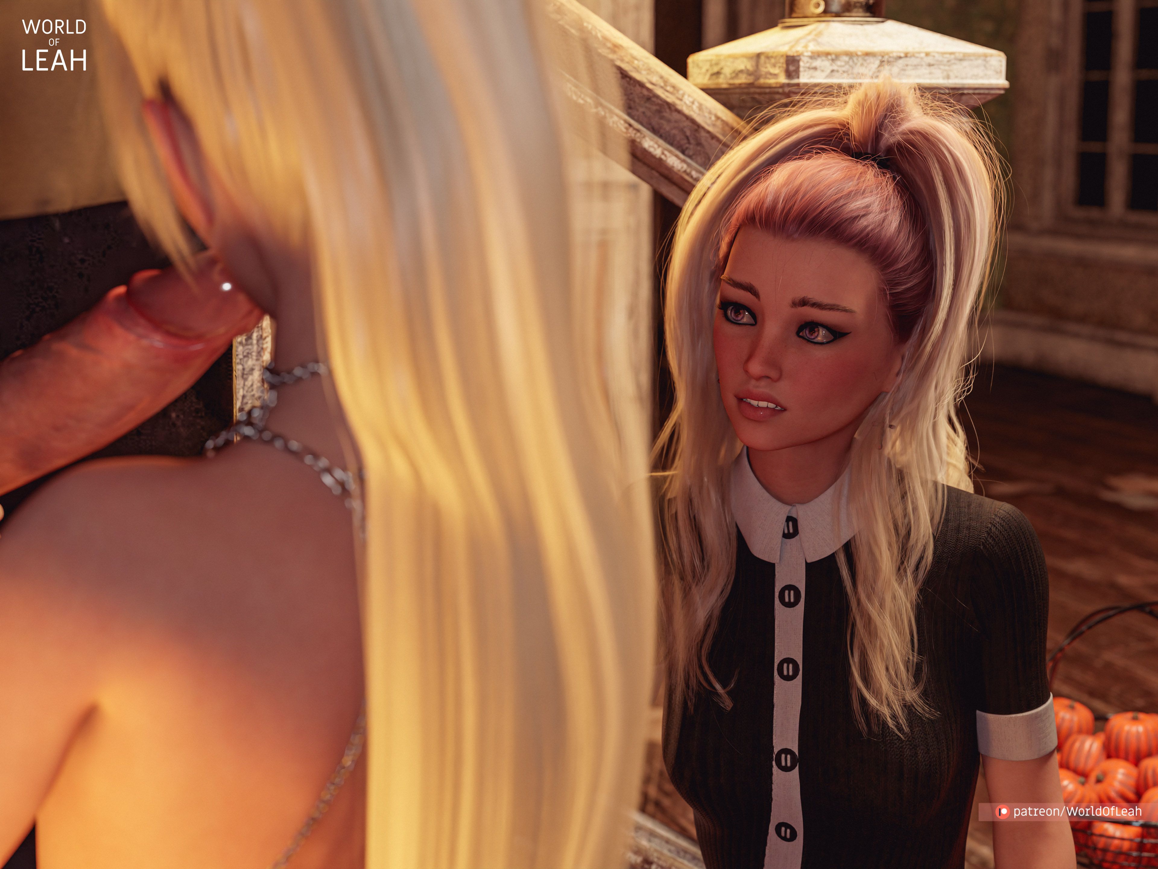 World Of Leah 3.2 . Cock Worship Lessons - Textless - [World Of Leah] – page 42