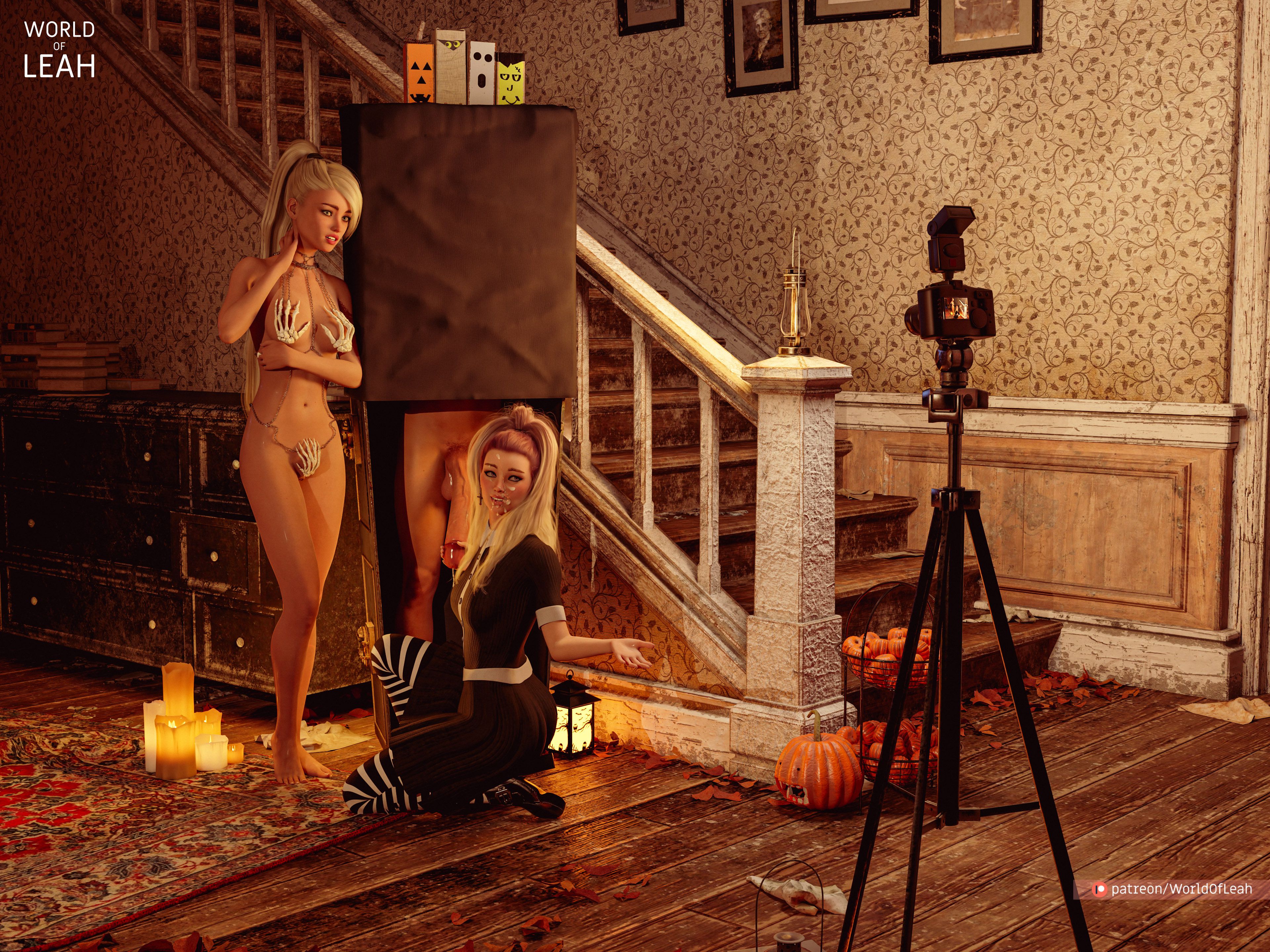 World Of Leah 3.2 . Cock Worship Lessons - Textless - [World Of Leah] – page 57