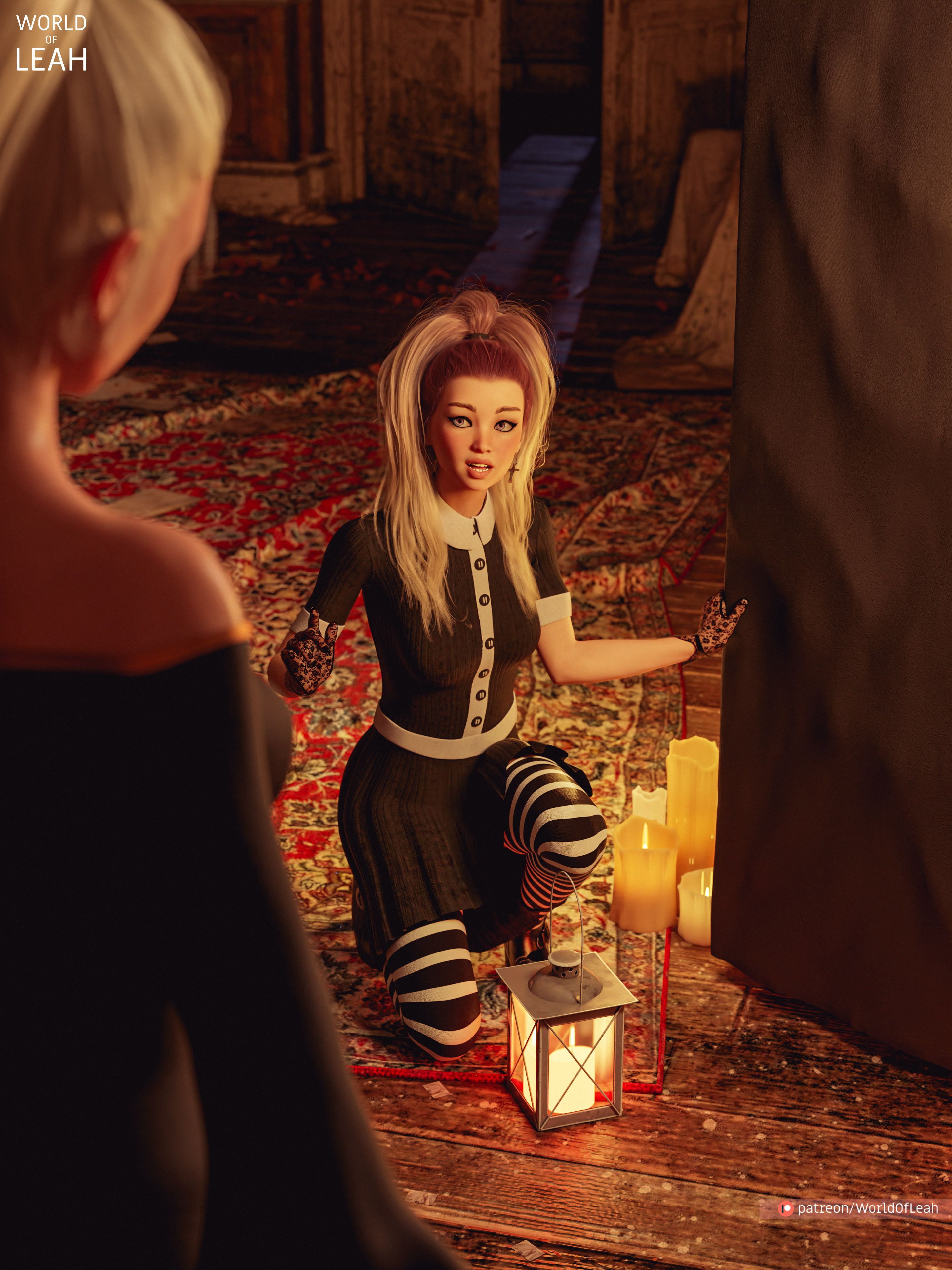 World Of Leah 3.2 . Cock Worship Lessons - Textless - [World Of Leah] – page 6