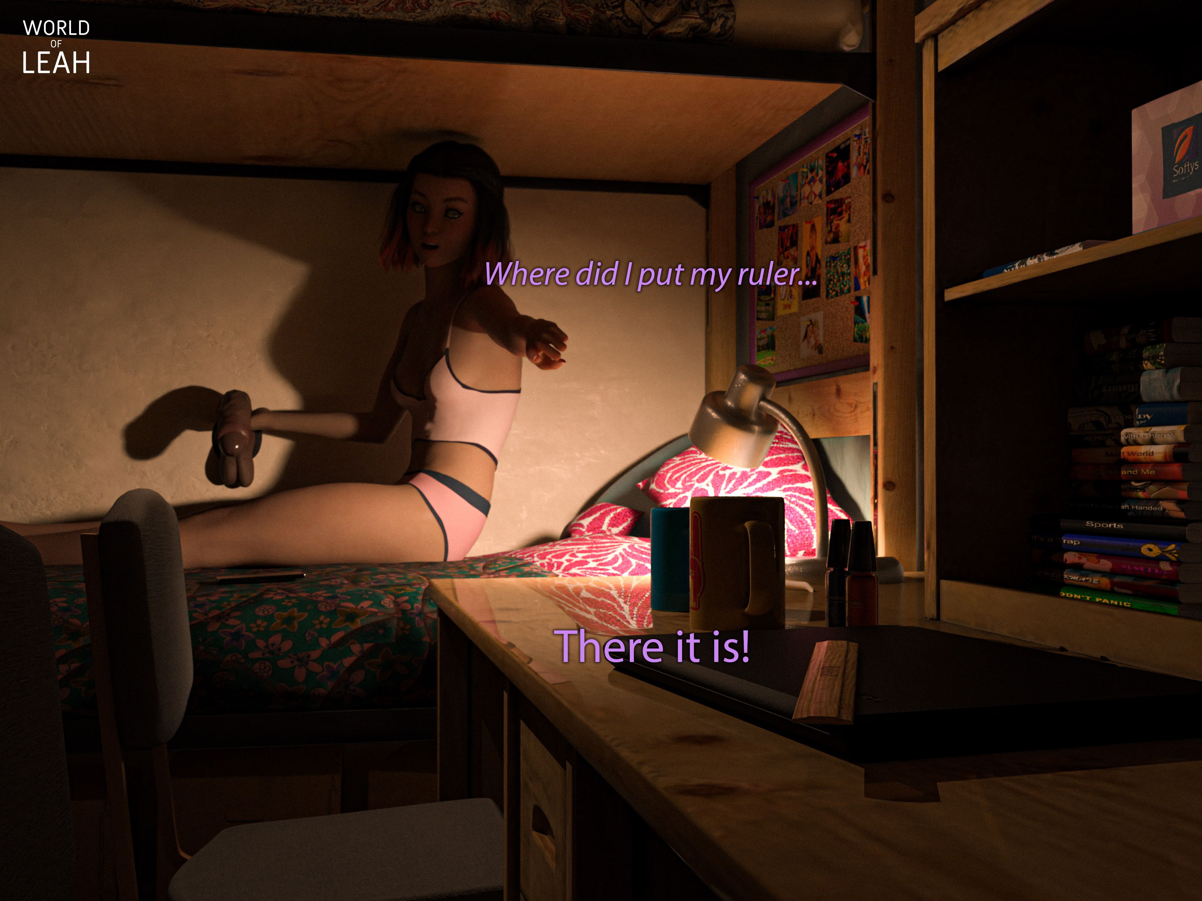World Of Leah 3.1 . Night Time Secret - [World Of Leah] – page 15