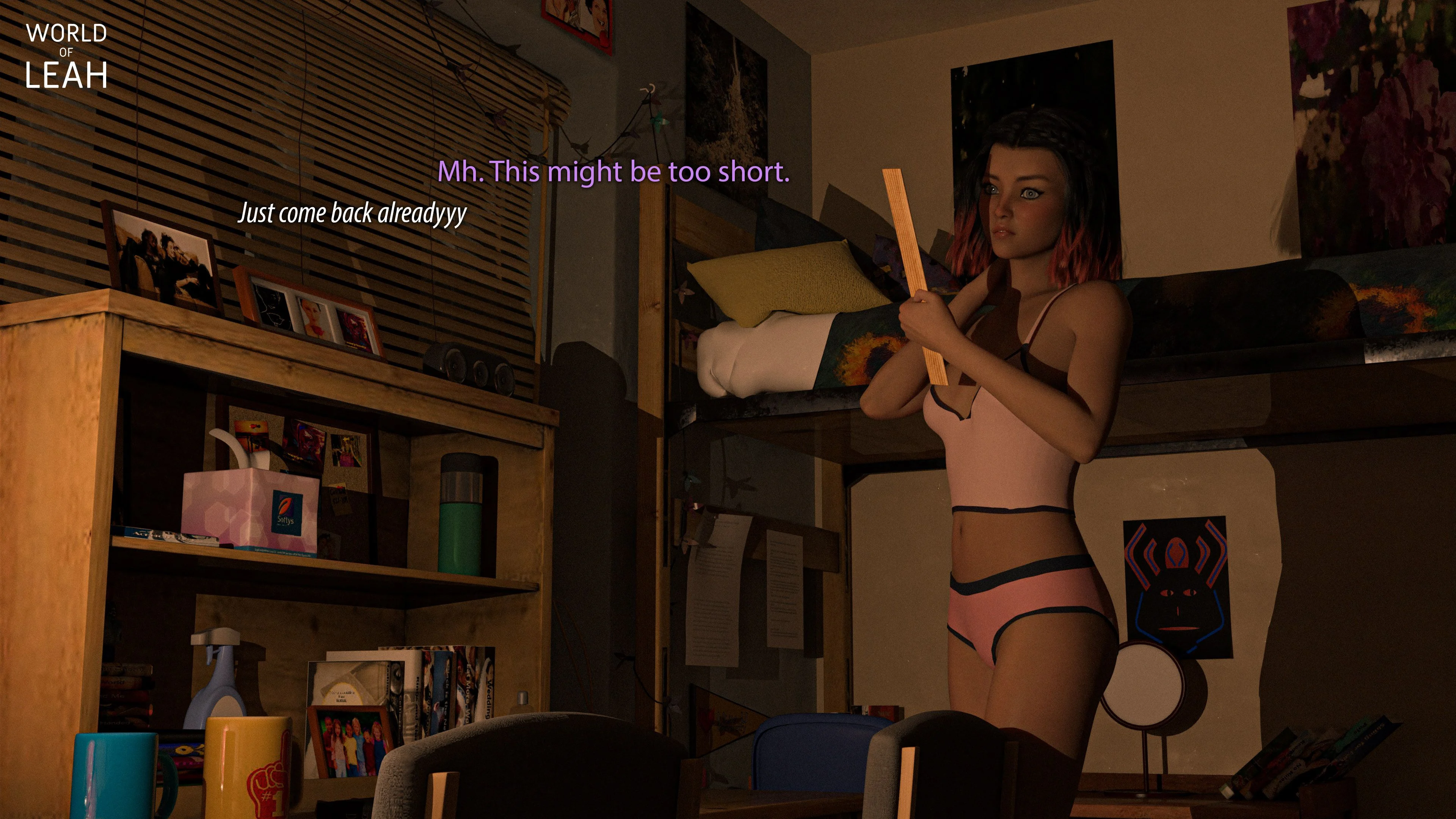 World Of Leah 3.1 . Night Time Secret - [World Of Leah] – page 16