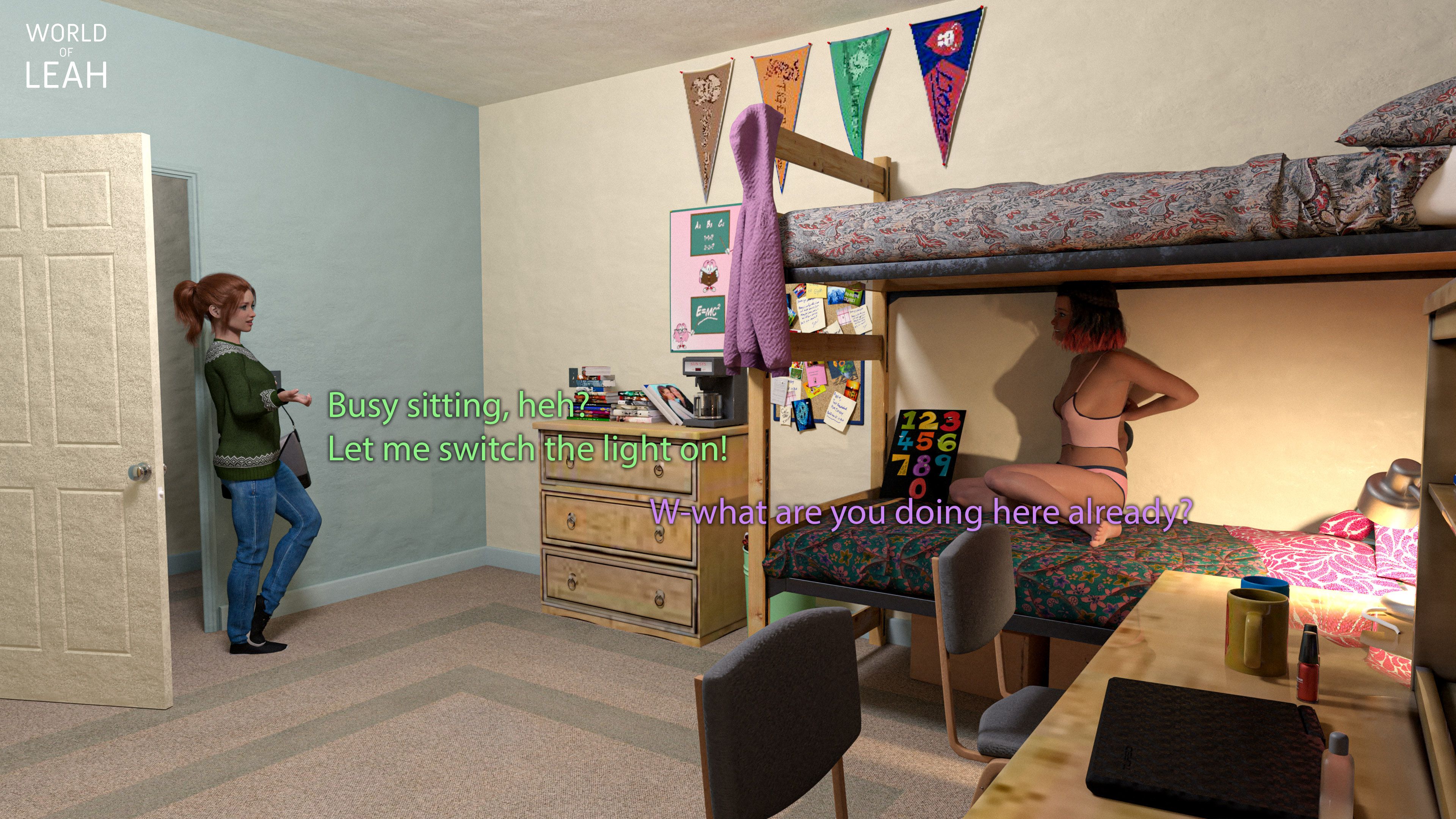World Of Leah 3.1 . Night Time Secret - [World Of Leah] – page 32