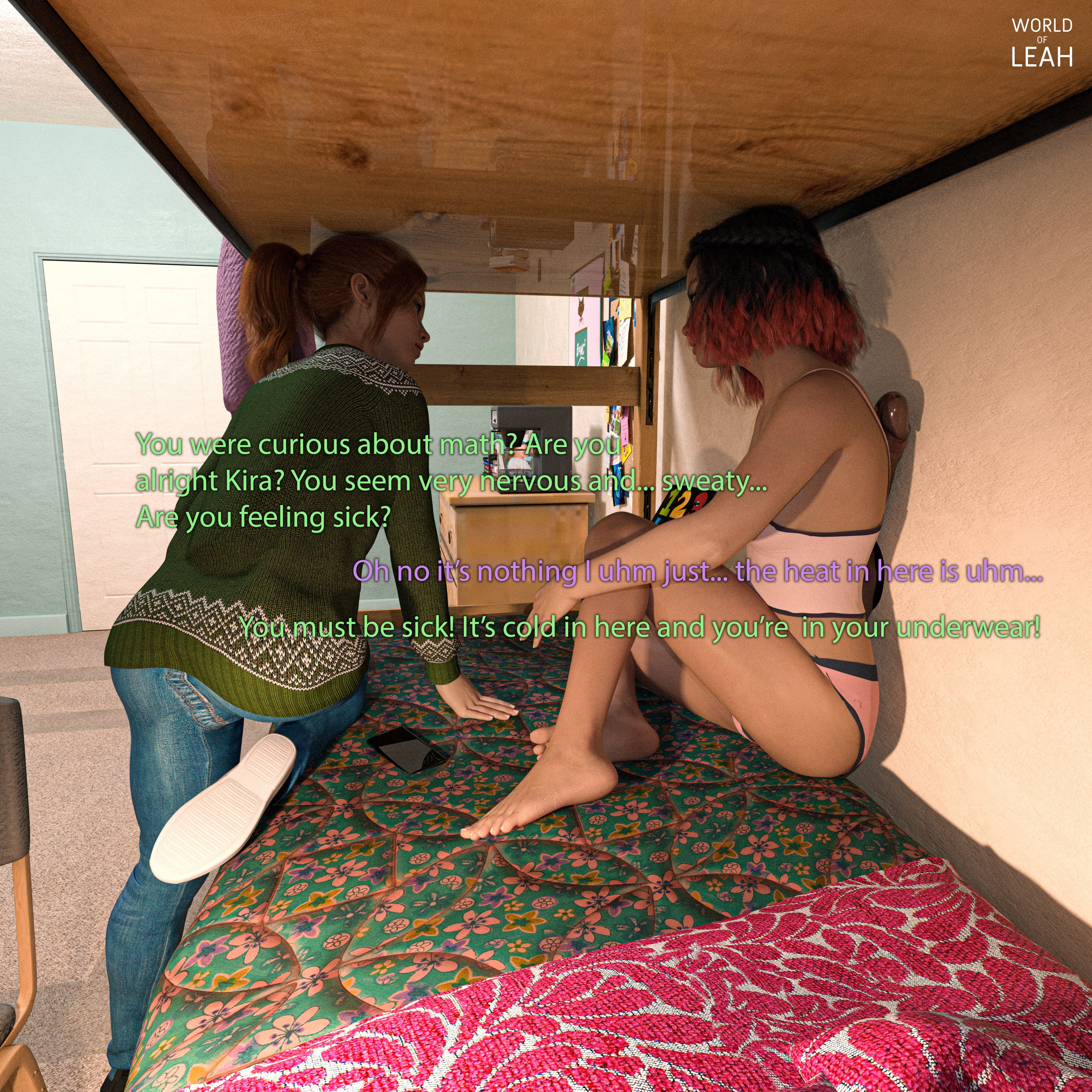 World Of Leah 3.1 . Night Time Secret - [World Of Leah] – page 40