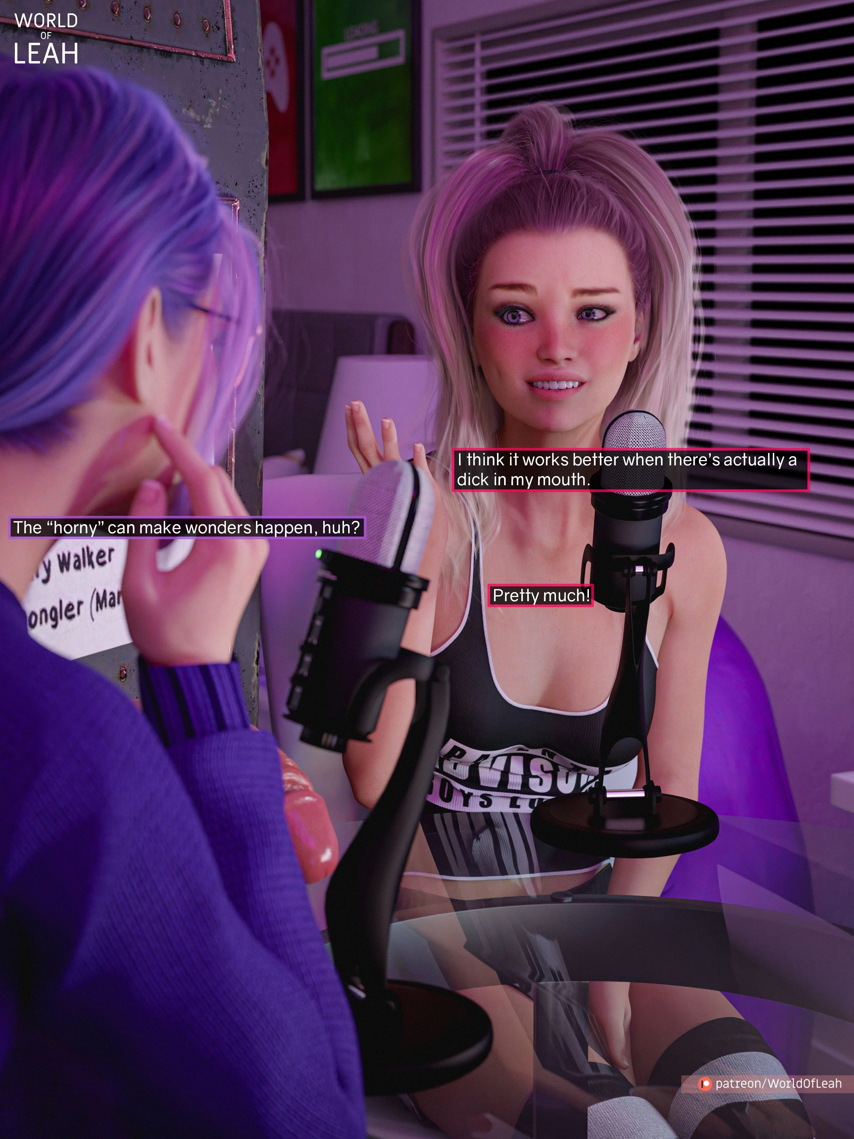 World Of Leah 3.6 . Between Two Girls - Episode 01 - [World Of Leah] – page 19