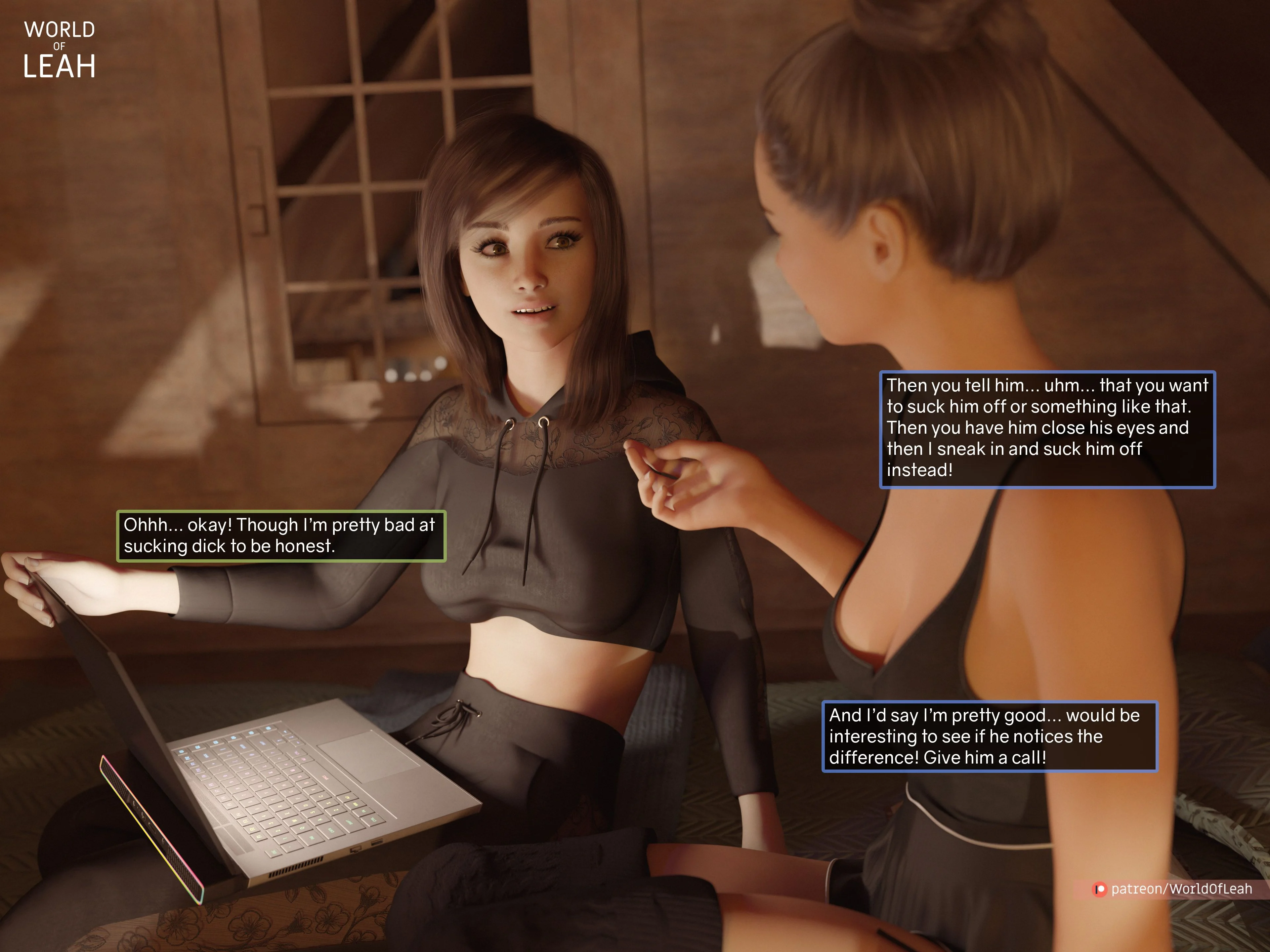 World Of Leah 2.1 . Roadtrip with Benefits 2 - [World Of Leah] – page 18