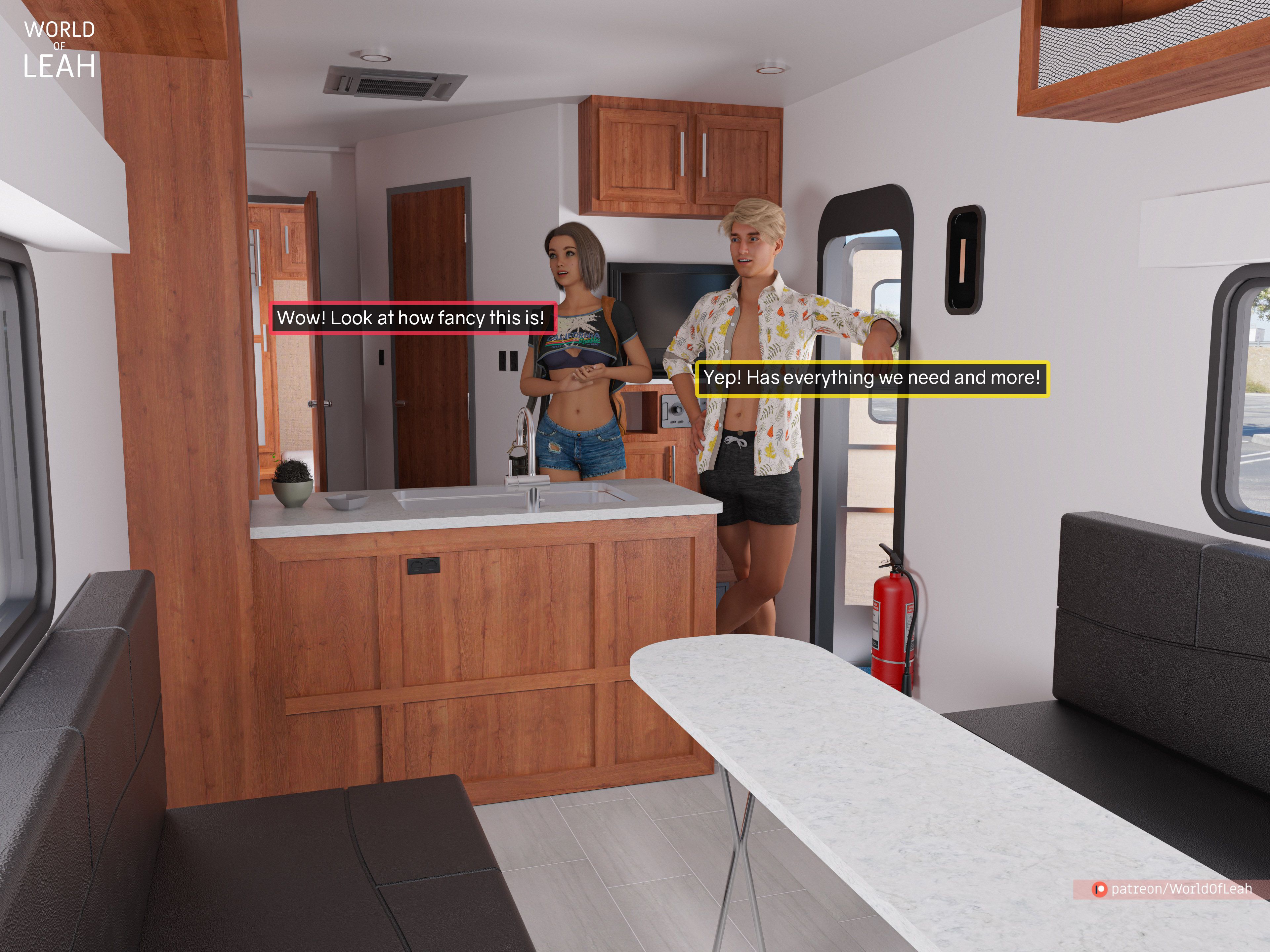 World Of Leah 8.1 . Roadtrip with Benefits 1 - [World Of Leah] – page 10