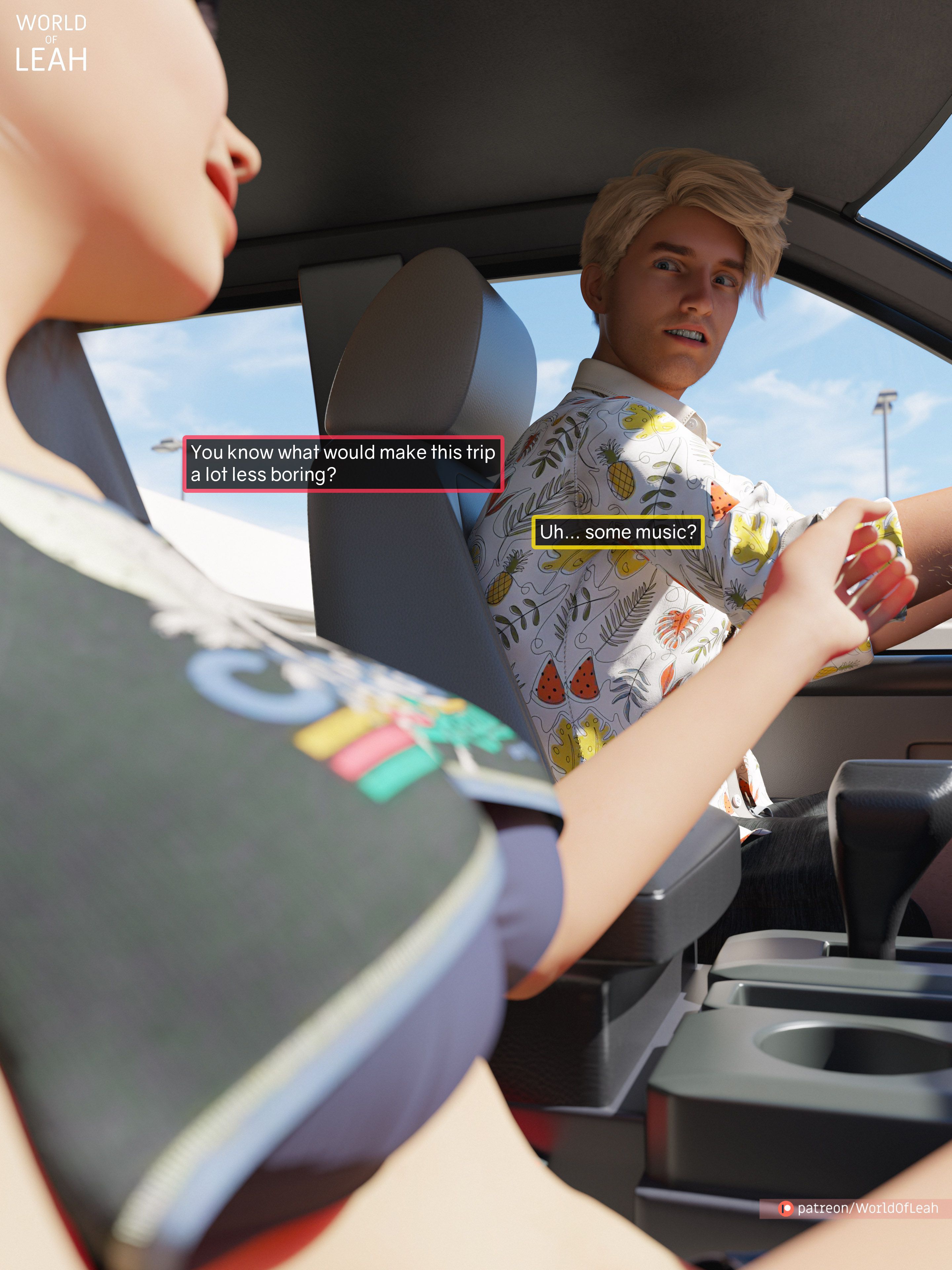 World Of Leah 8.1 . Roadtrip with Benefits 1 - [World Of Leah] – page 17
