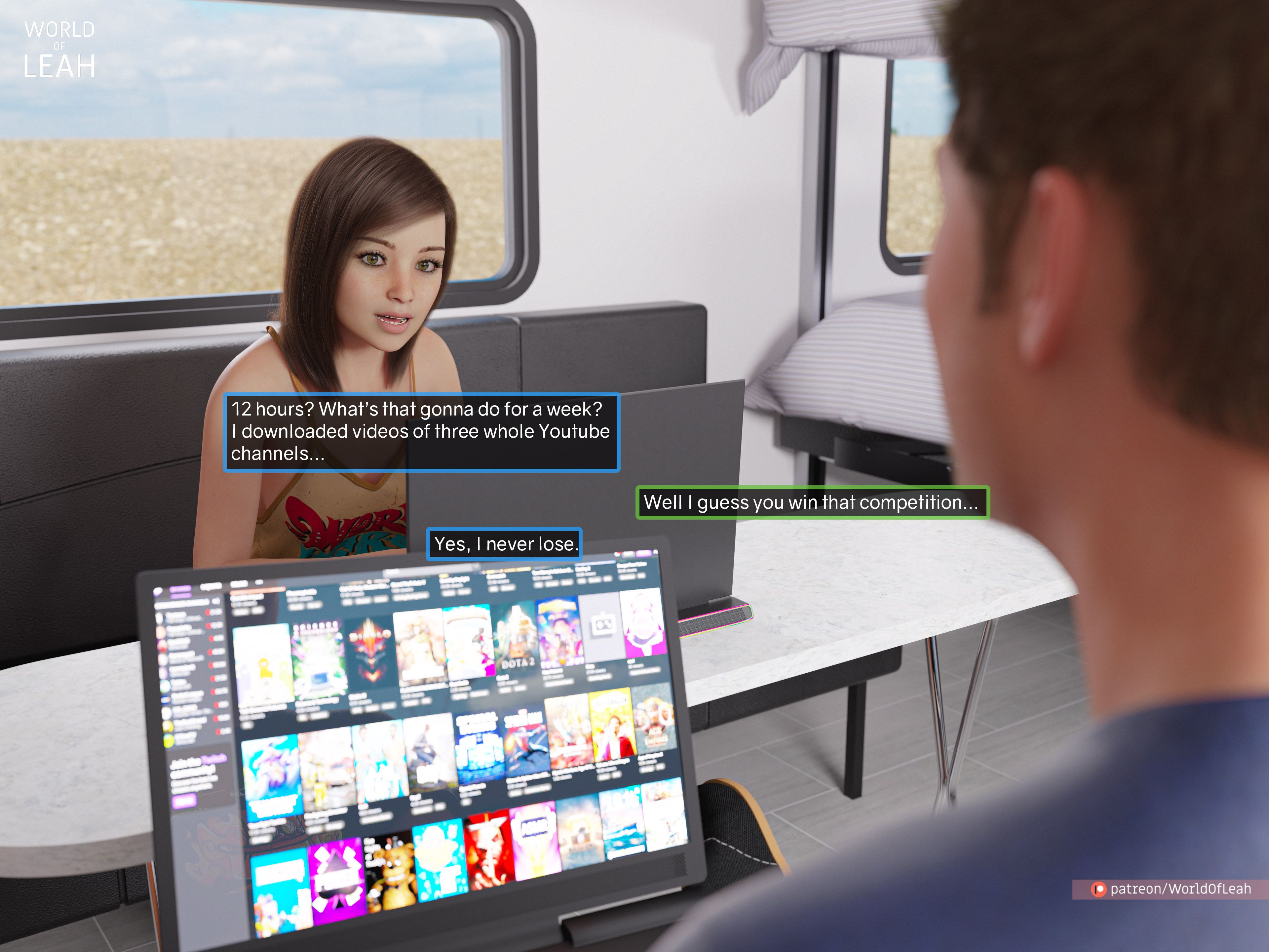 World Of Leah 8.1 . Roadtrip with Benefits 1 - [World Of Leah] – page 25
