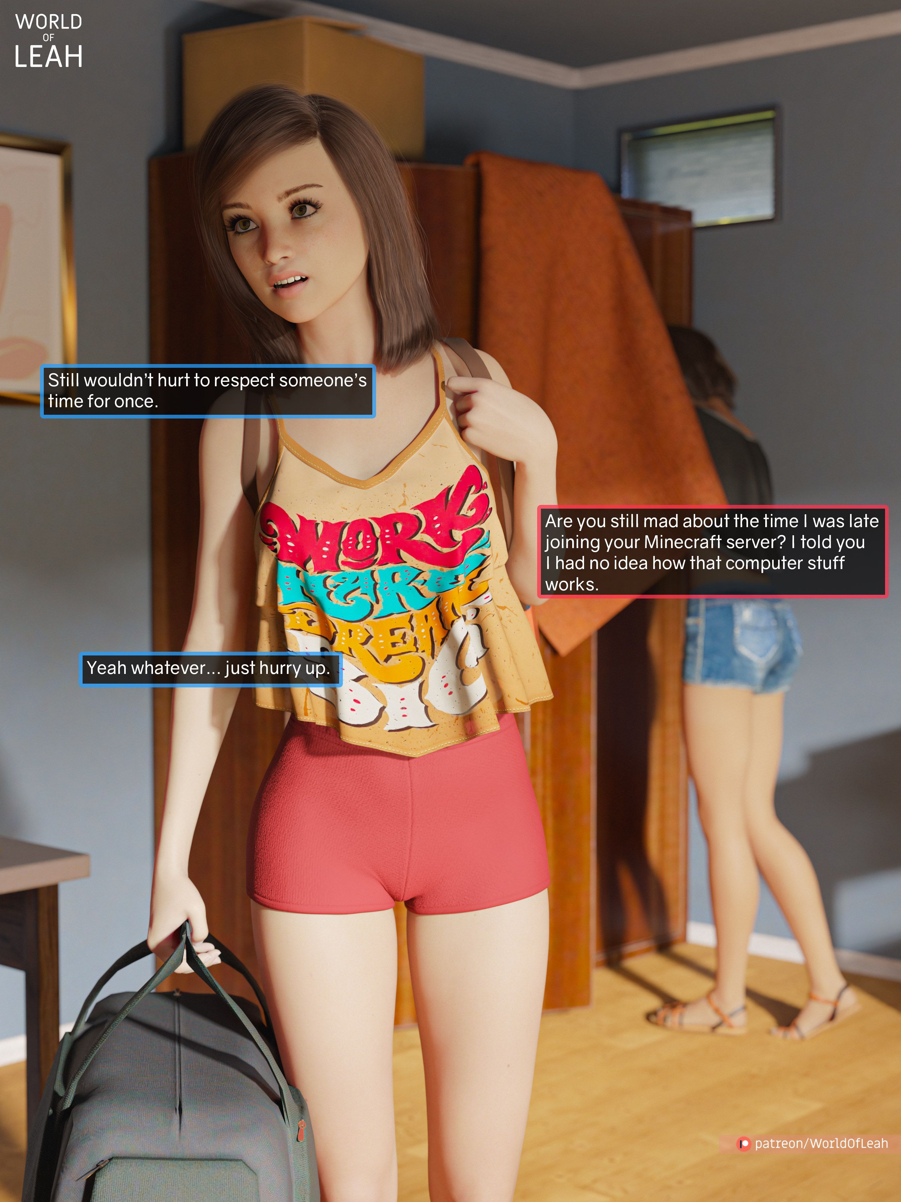 World Of Leah 8.1 . Roadtrip with Benefits 1 - [World Of Leah] – page 3