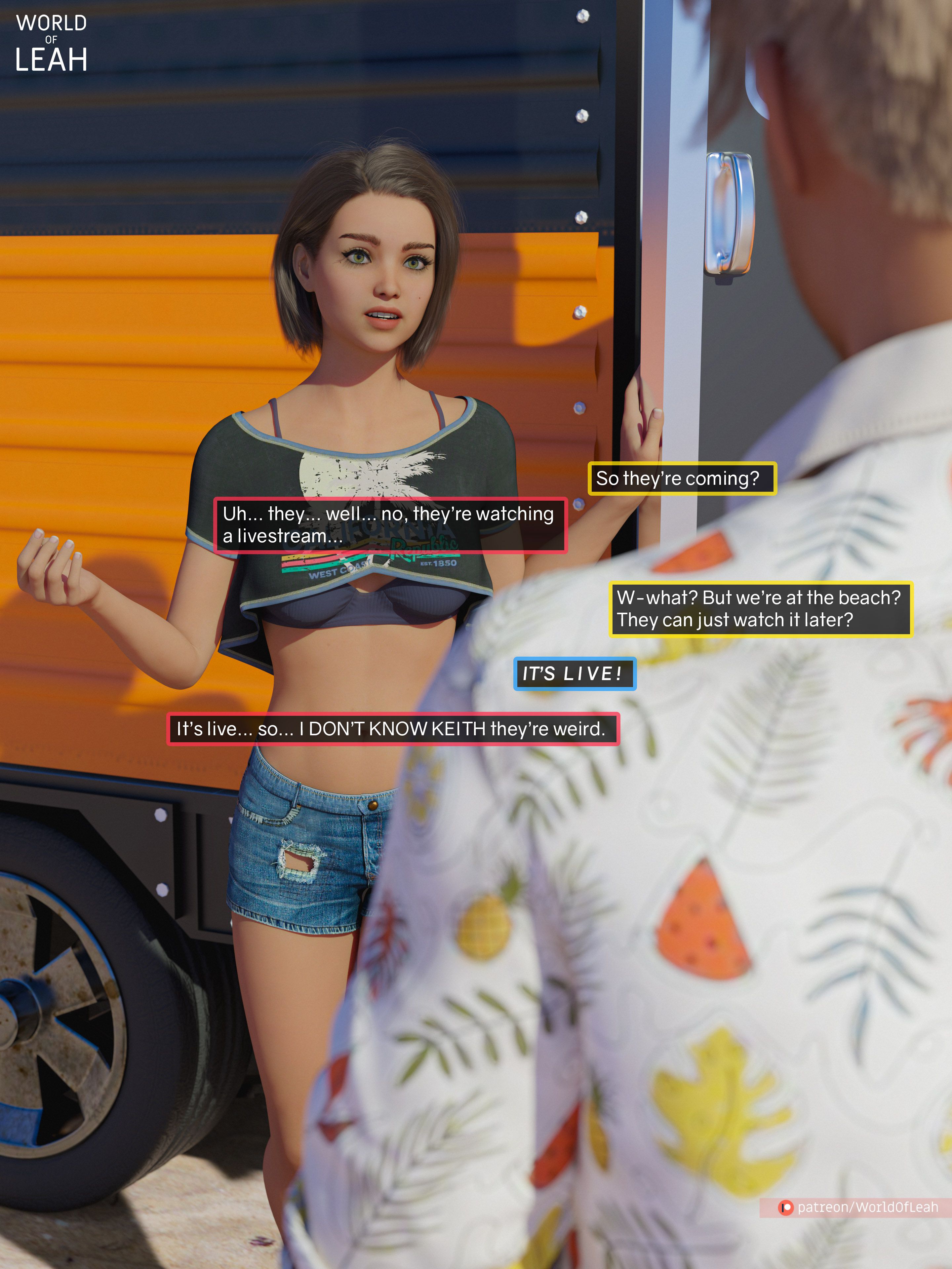 World Of Leah 8.1 . Roadtrip with Benefits 1 - [World Of Leah] – page 34