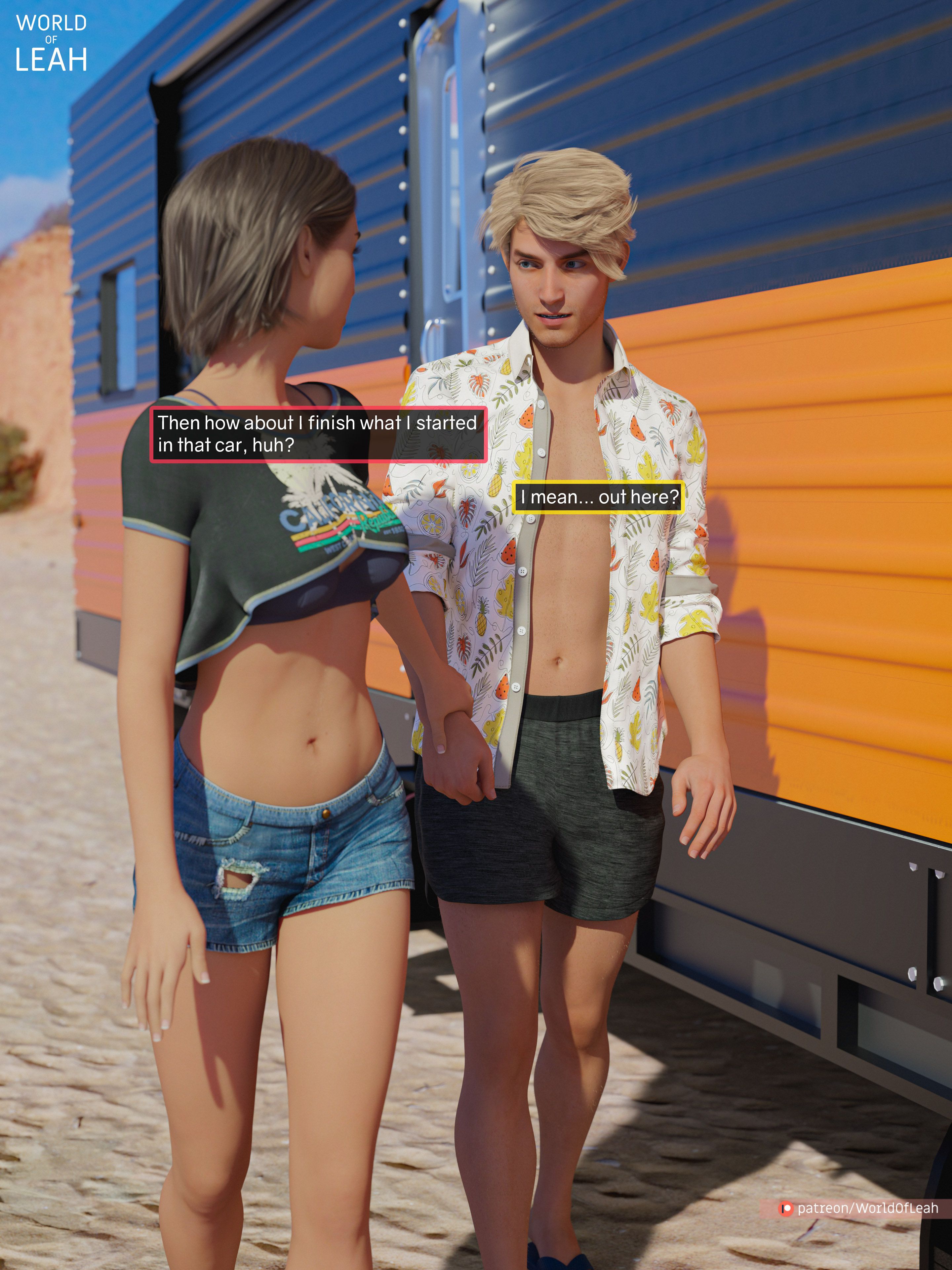 World Of Leah 8.1 . Roadtrip with Benefits 1 - [World Of Leah] – page 36