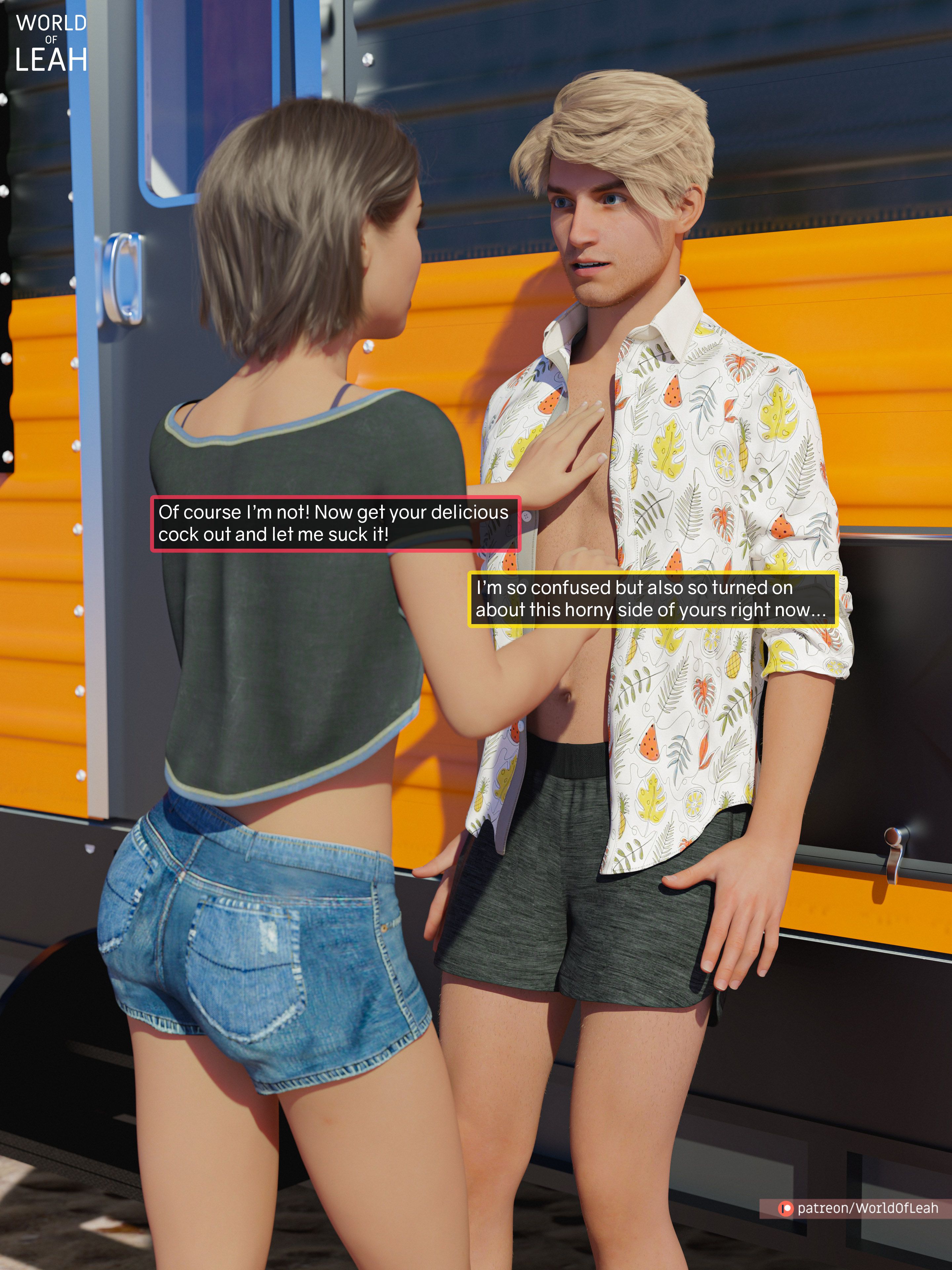 World Of Leah 8.1 . Roadtrip with Benefits 1 - [World Of Leah] – page 38
