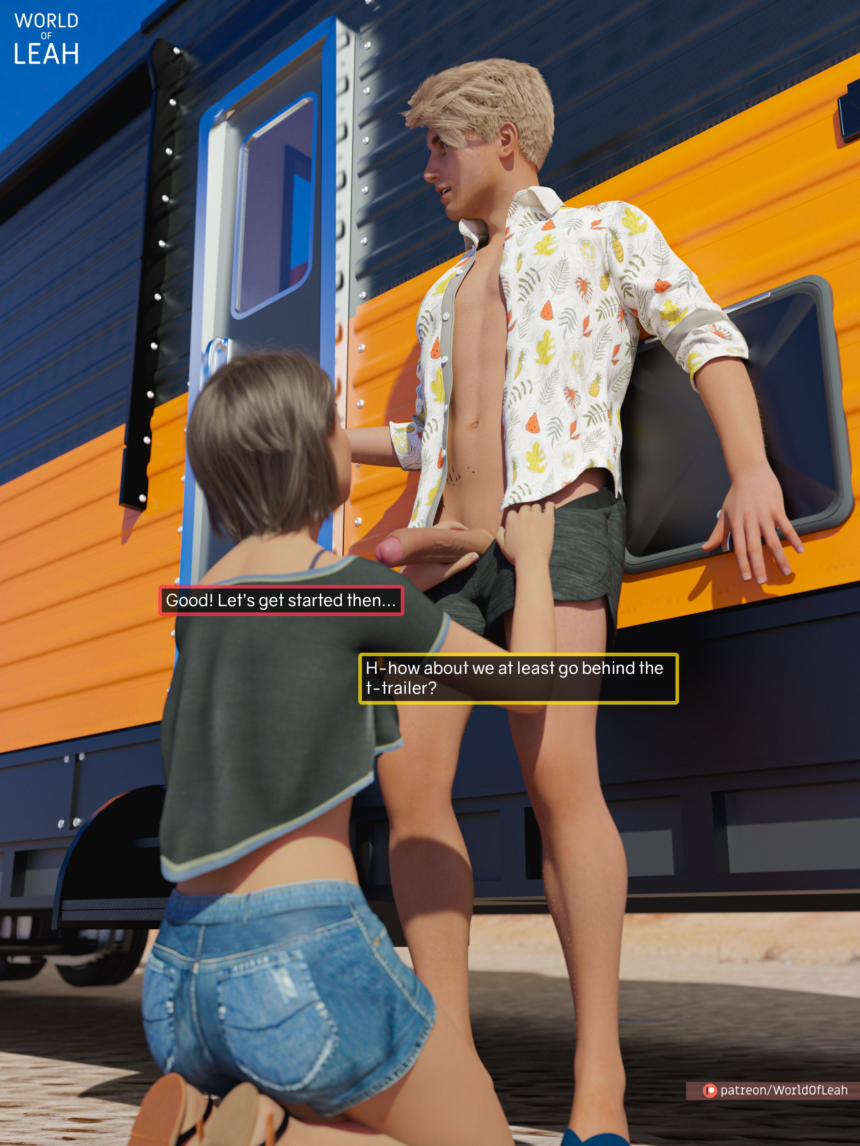 World Of Leah 8.1 . Roadtrip with Benefits 1 - [World Of Leah] – page 39