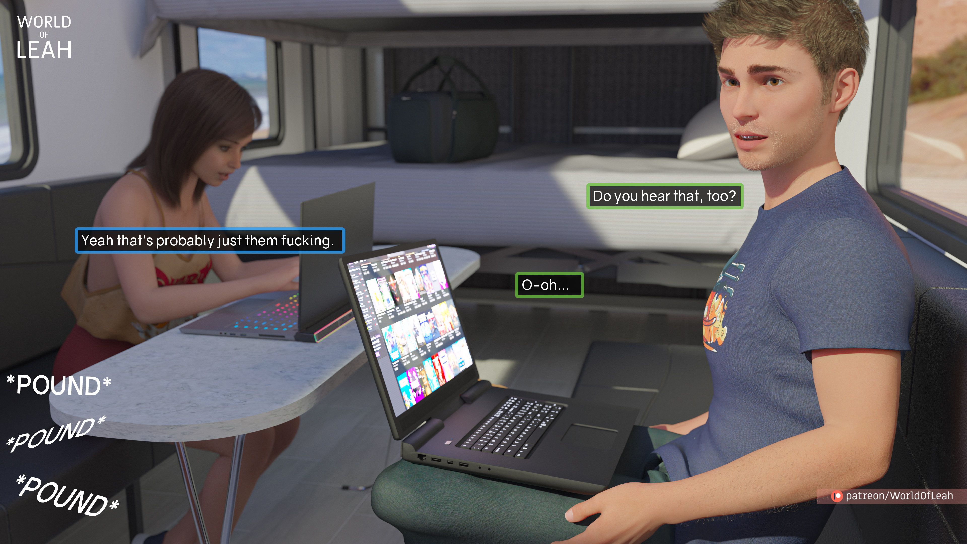 World Of Leah 8.1 . Roadtrip with Benefits 1 - [World Of Leah] – page 60