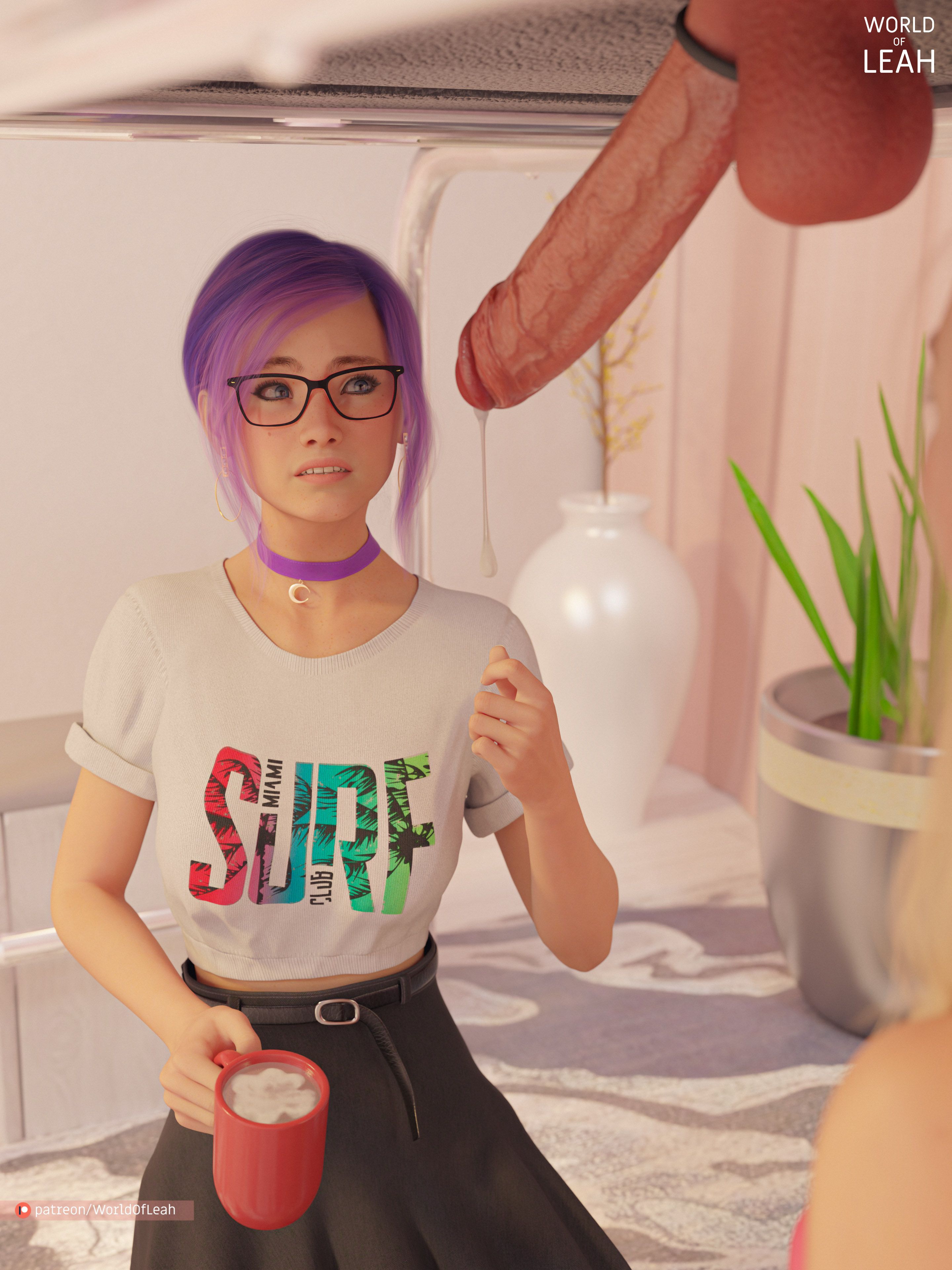 World Of Leah 7.2 . Edged Cocks Cum Harder - Textless - [World Of Leah] – page 54