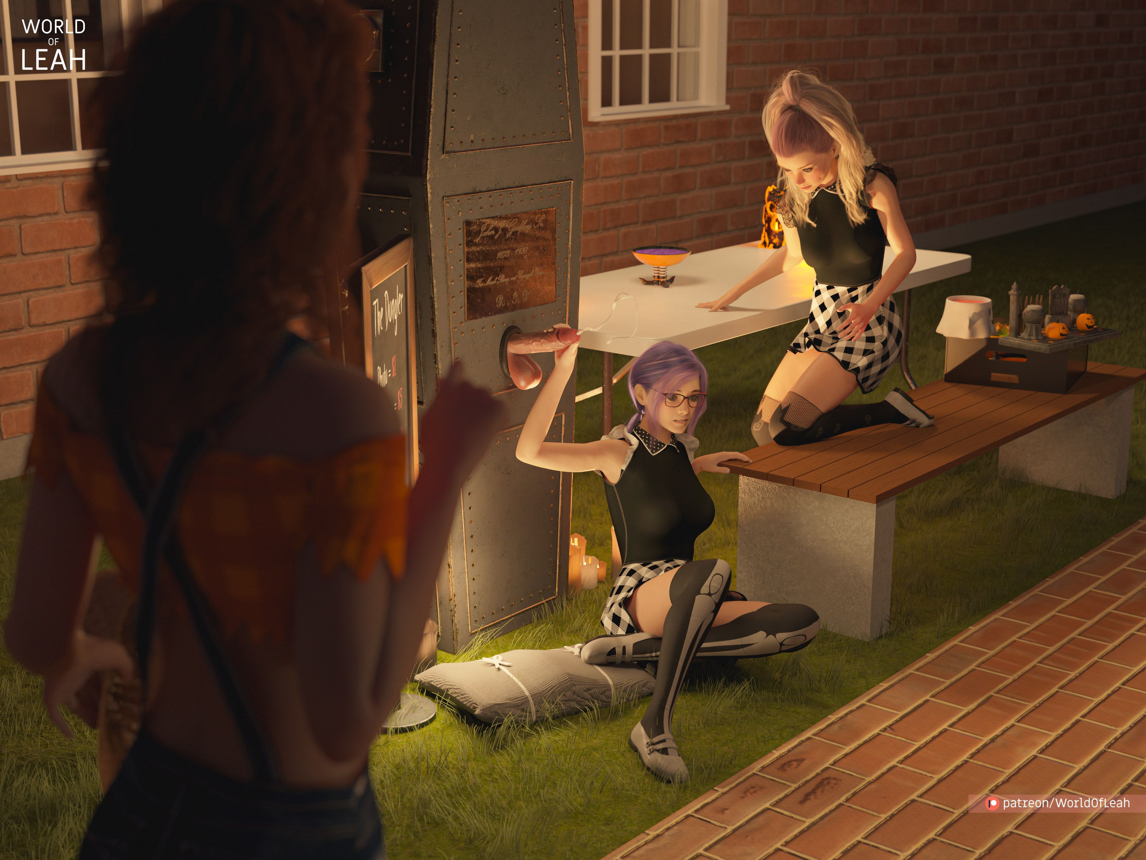 World Of Leah 1.2 . Halloween Special 2021 - Textless - [World Of Leah] – page 49